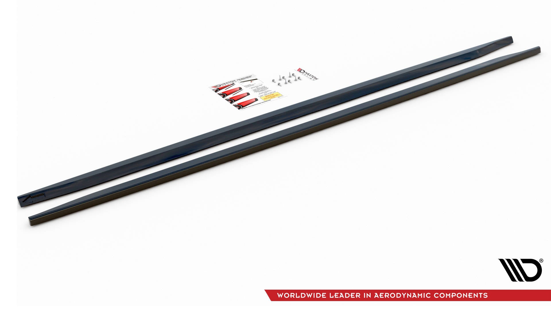 Maxton Design Street+ Seitenschweller Leisten passend für Audi S8 D3 schwarz Hochglanz