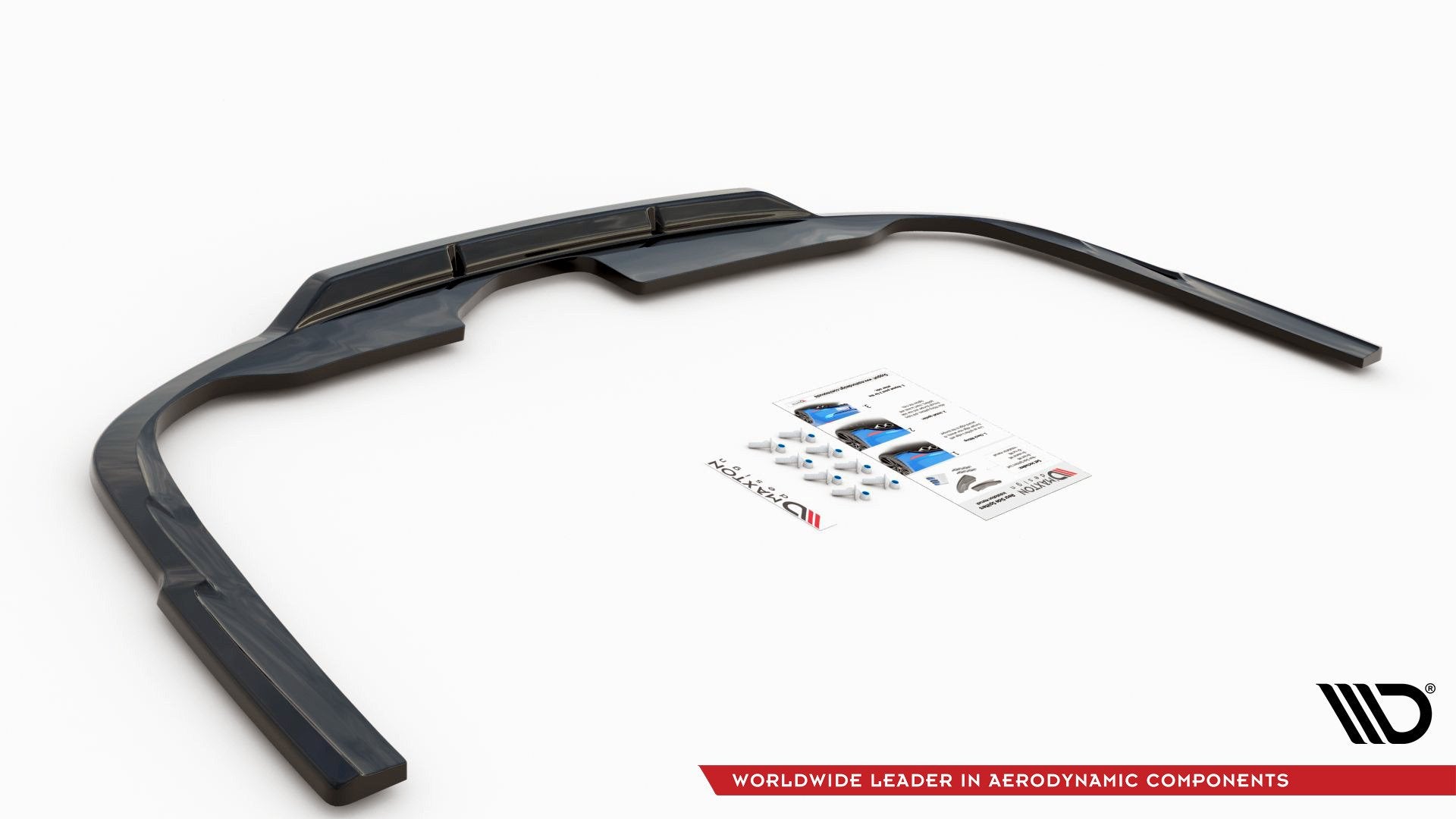 Maxton Design Heckansatz Audi A6 S-Line C8 schwarz Hochglanz für Audi A6