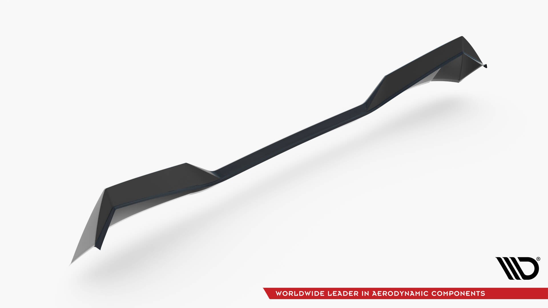 Maxton Design Höher Spoiler CAP 3D passend für Peugeot 408 Mk1 schwarz Hochglanz