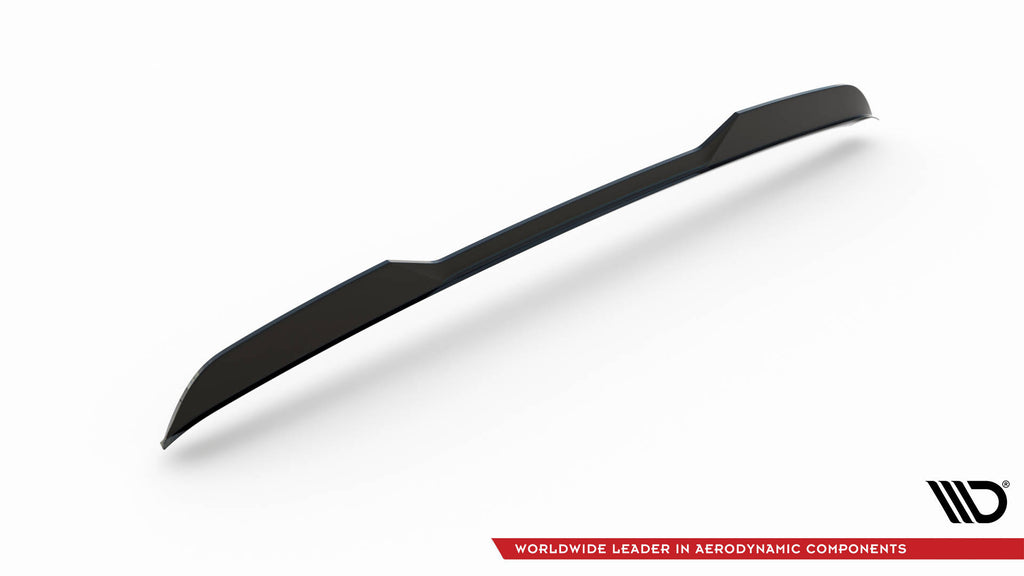 Maxton Design Spoiler CAP 3D passend für VW Multivan Long T7 schwarz Hochglanz