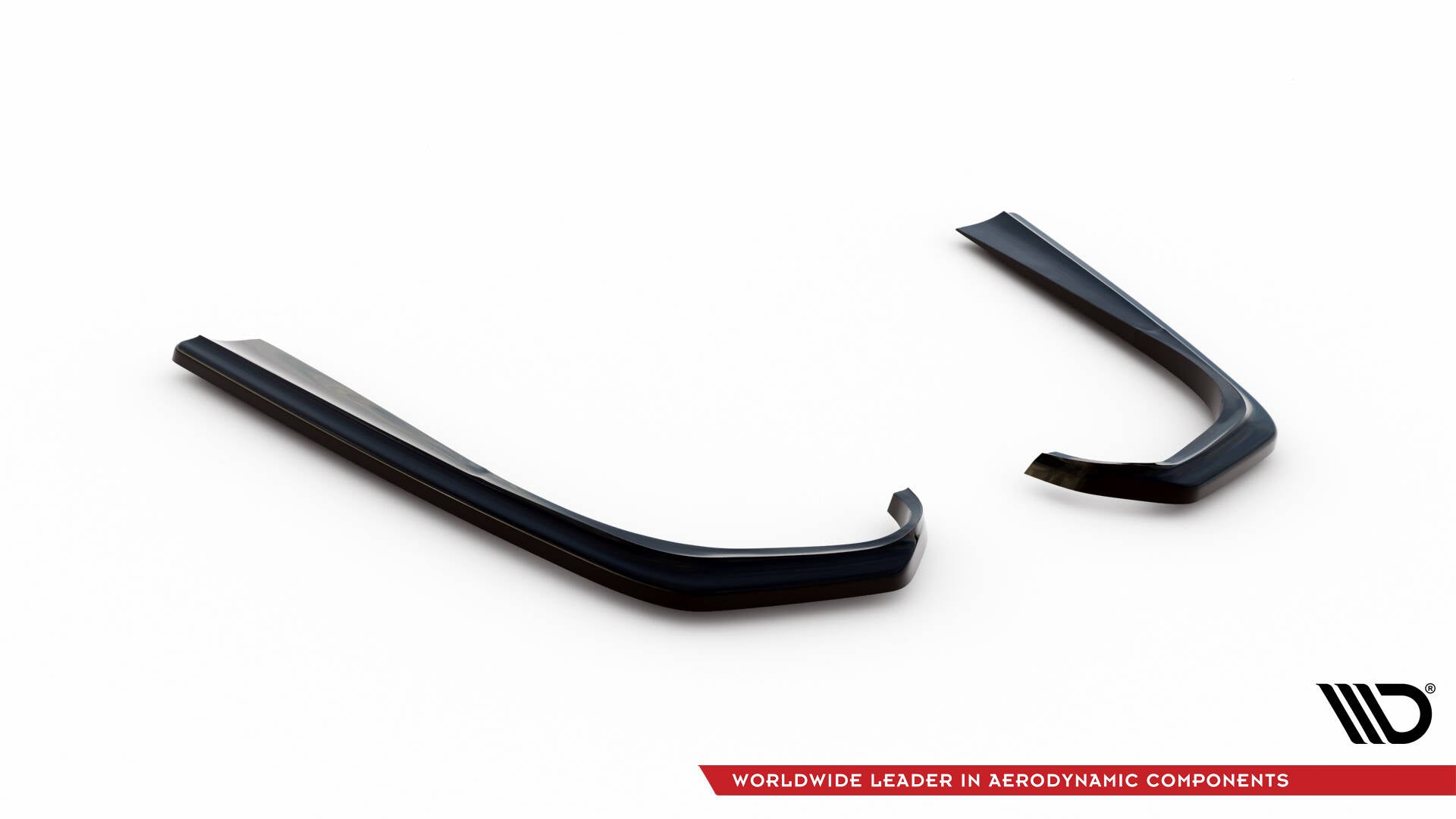 Maxton Design Heck Ansatz Flaps Diffusor passend für Mercedes-Benz E-Klasse W213 Coupe(C238) / Cabriolet (A238) AMG-Line schwarz Hochglanz