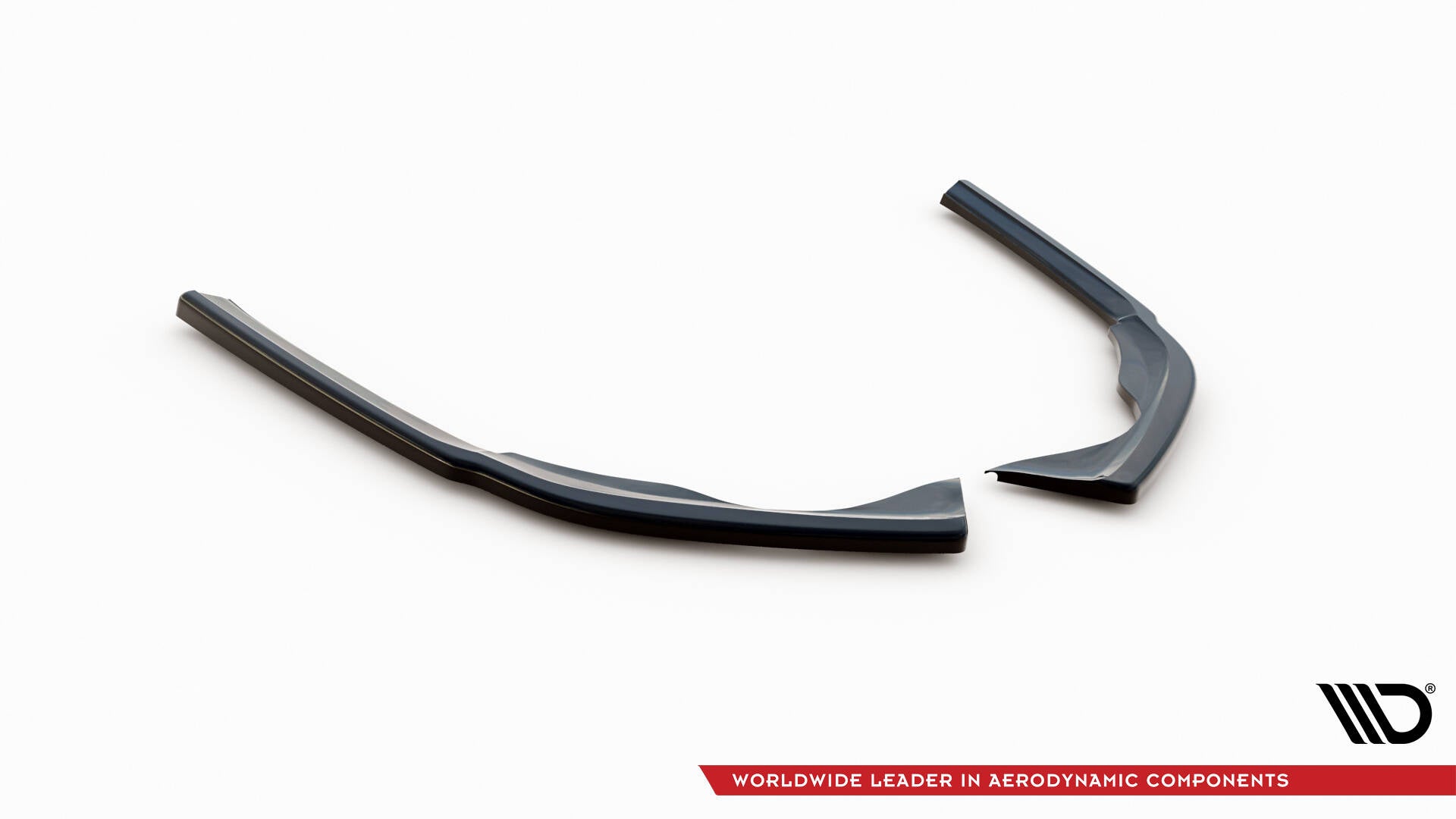 Maxton Design Heck Ansatz Flaps Diffusor passend für VW Passat R-Line B8 Facelift schwarz Hochglanz