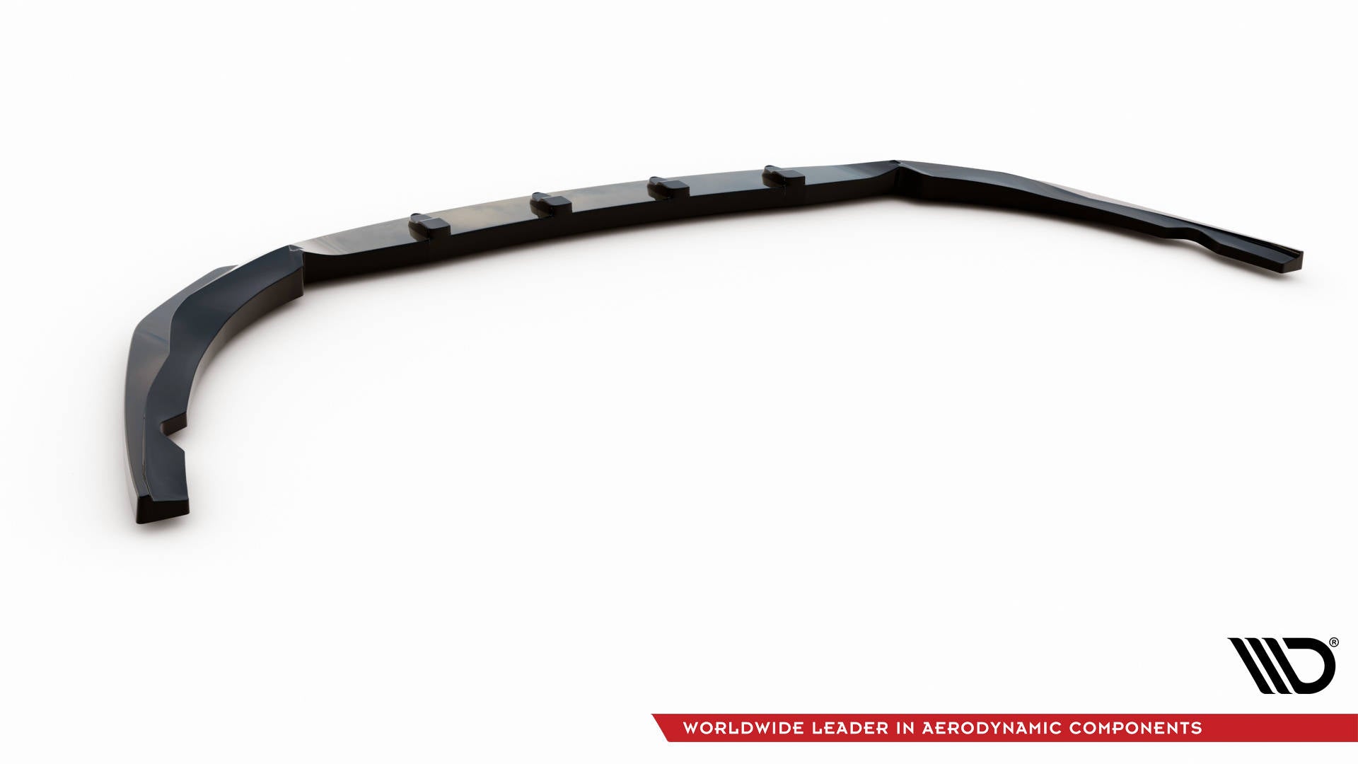 Maxton Design Street+ Spoilerlippe Front Ansatz V.2 passend für Kia Optima Mk4 Facelift schwarz Hochglanz