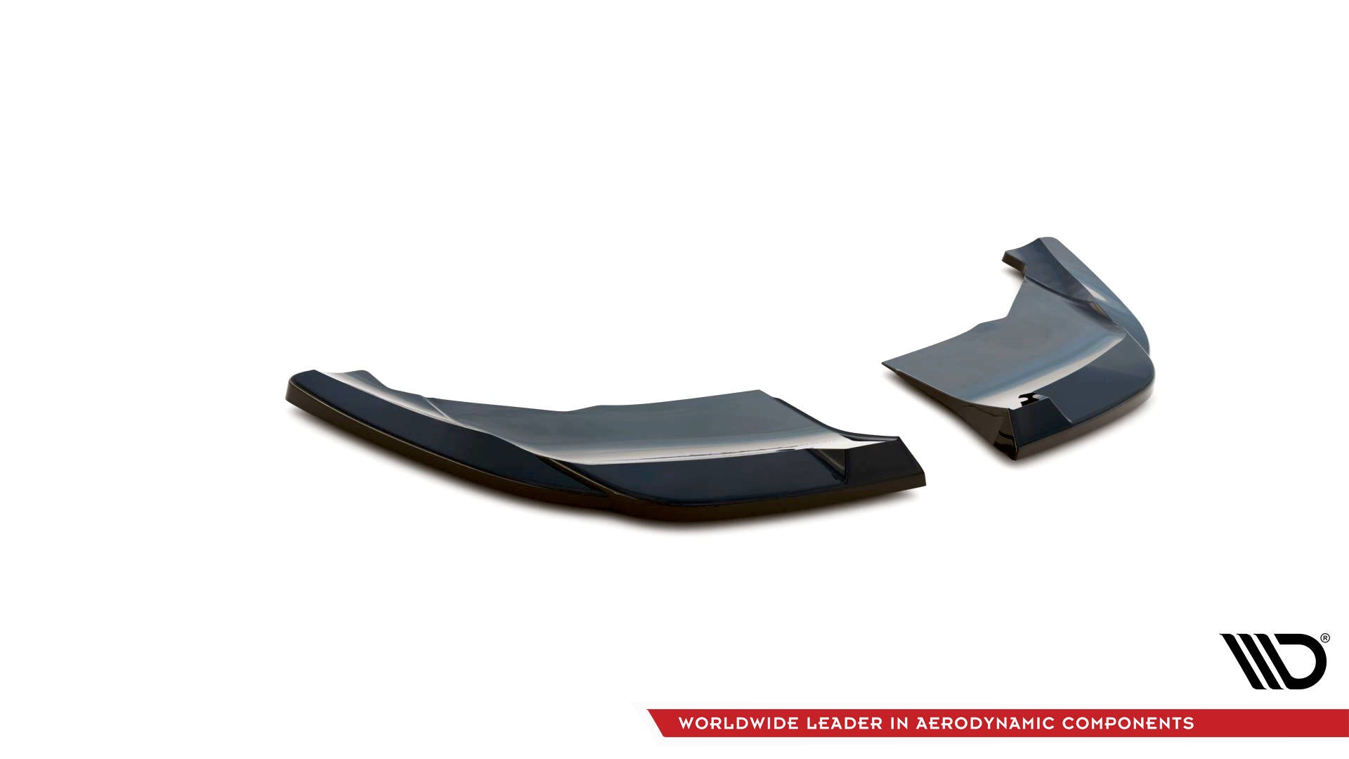 Maxton Design Heck Ansatz Flaps Diffusor V.2 passend für Cupra Formentor Mk1 Facelift schwarz Hochglanz