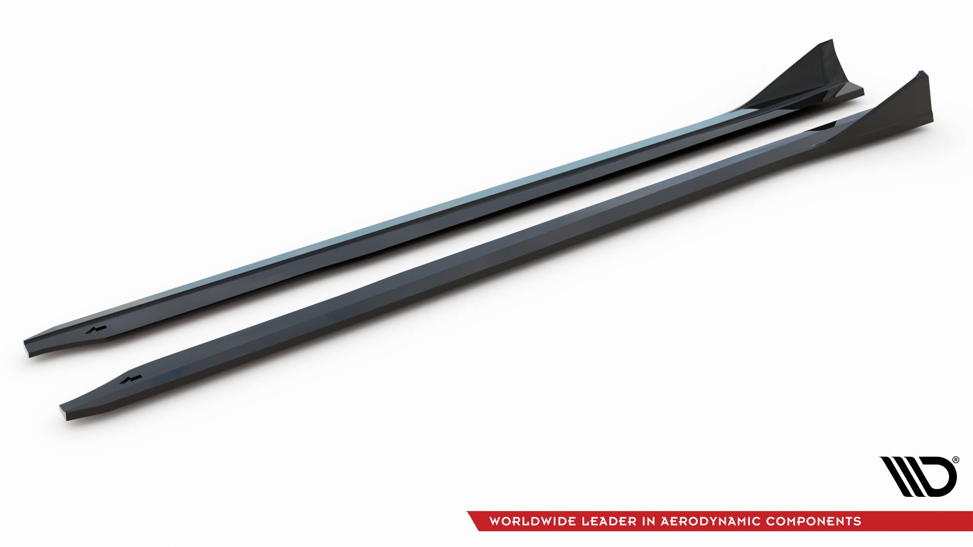 Maxton Design Street+ Seitenschweller Leisten passend für V.4 BMW M2 G87 schwarz Hochglanz