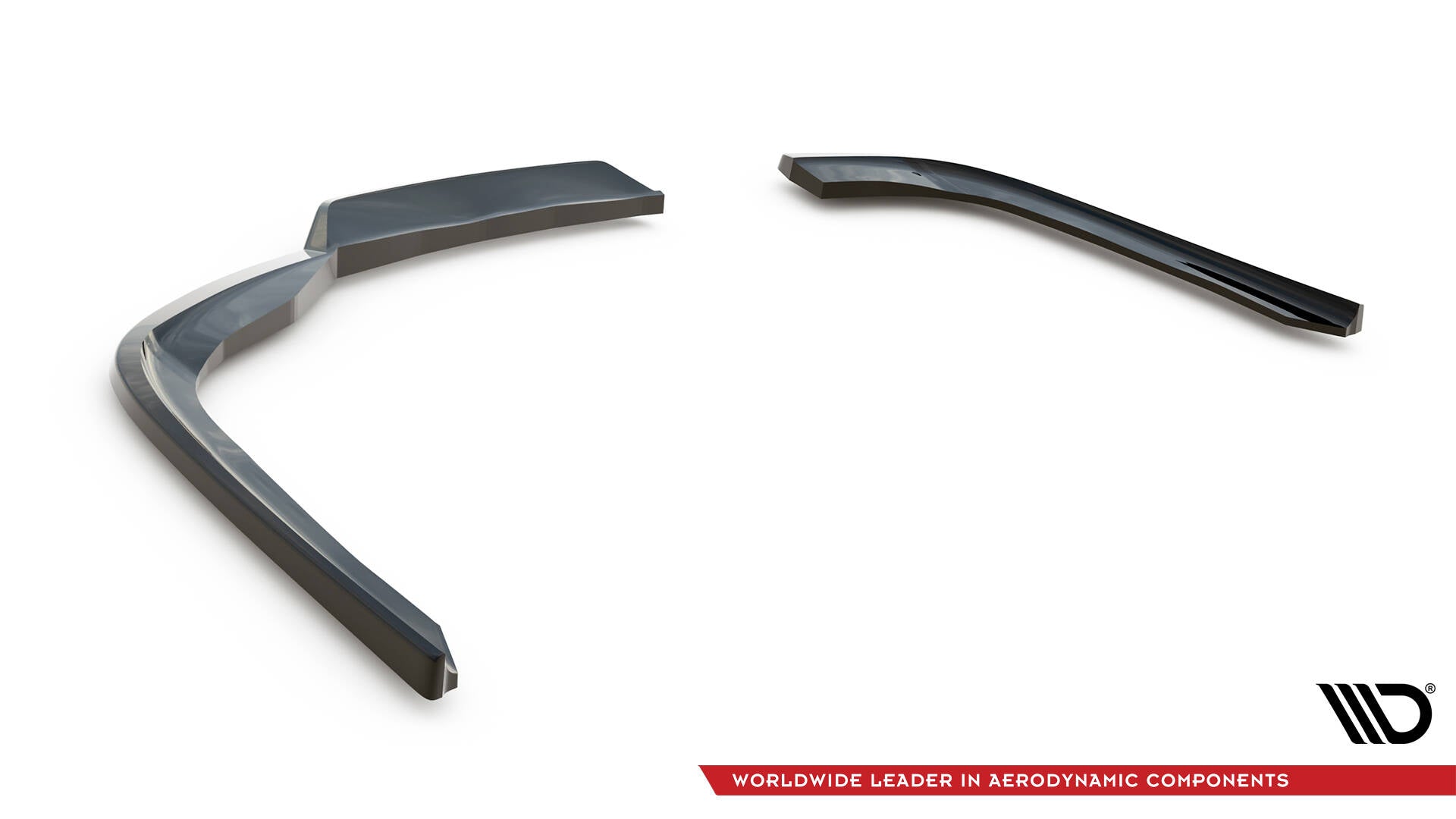 Maxton Design Street+ Mittlerer Diffusor RACE passend für BMW 3er GT F34 Facelift schwarz Hochglanz