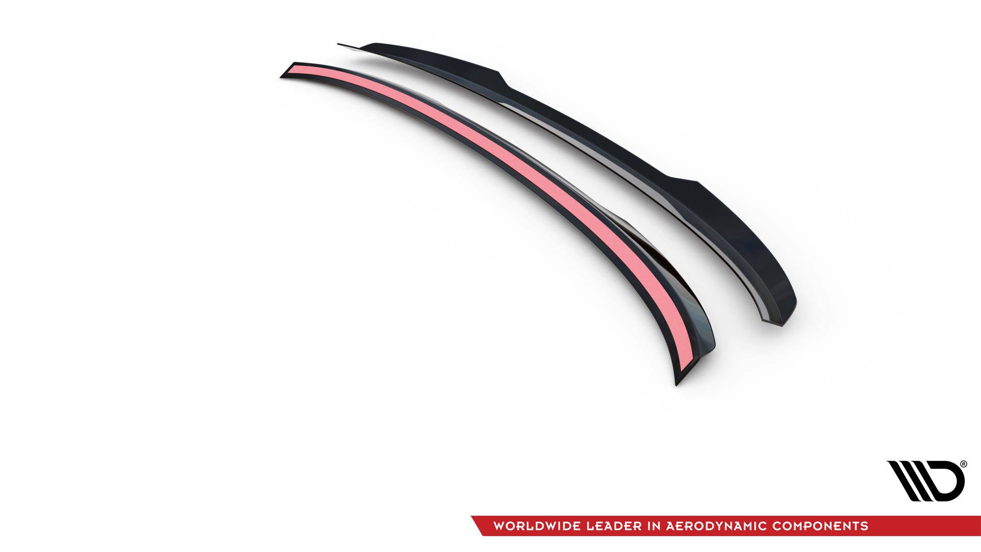 Maxton Design Spoiler CAP passend für Audi A3 S-Line Limousine / S3 Limousine 8Y Facelift schwarz Hochglanz