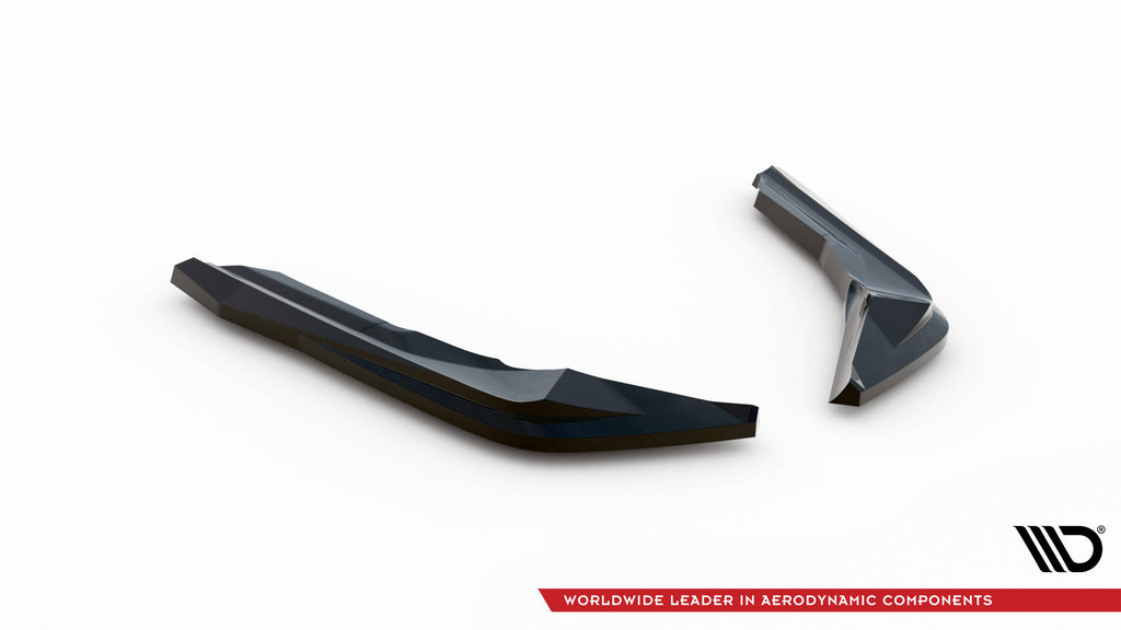 Maxton Design Heck Ansatz Flaps Diffusor V.5 passend für BMW M2 G87 (Für heckansatz v.2) BMW M2 G87 schwarz Hochglanz