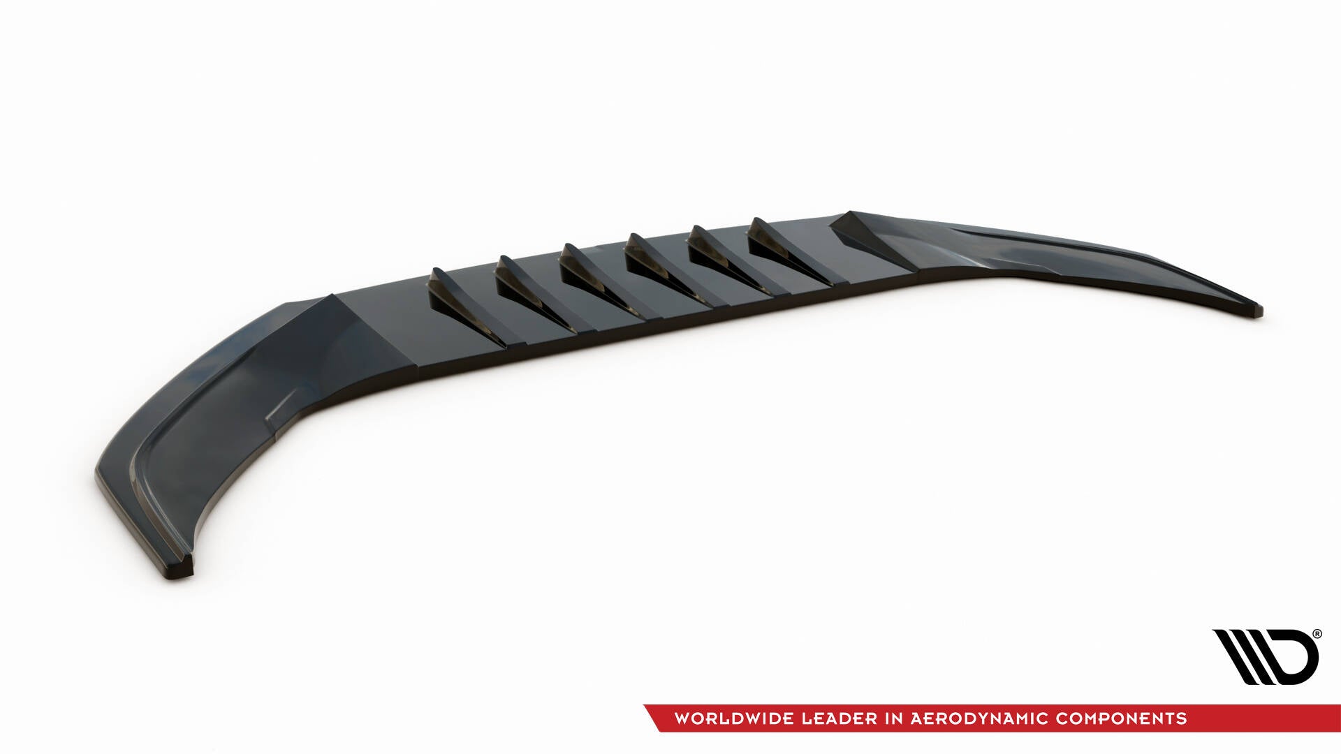 Maxton Design Street+ Spoilerlippe Front Ansatz V.3 passend für VW Arteon R-Line Limousine / Shooting Brake Mk1 schwarz Hochglanz