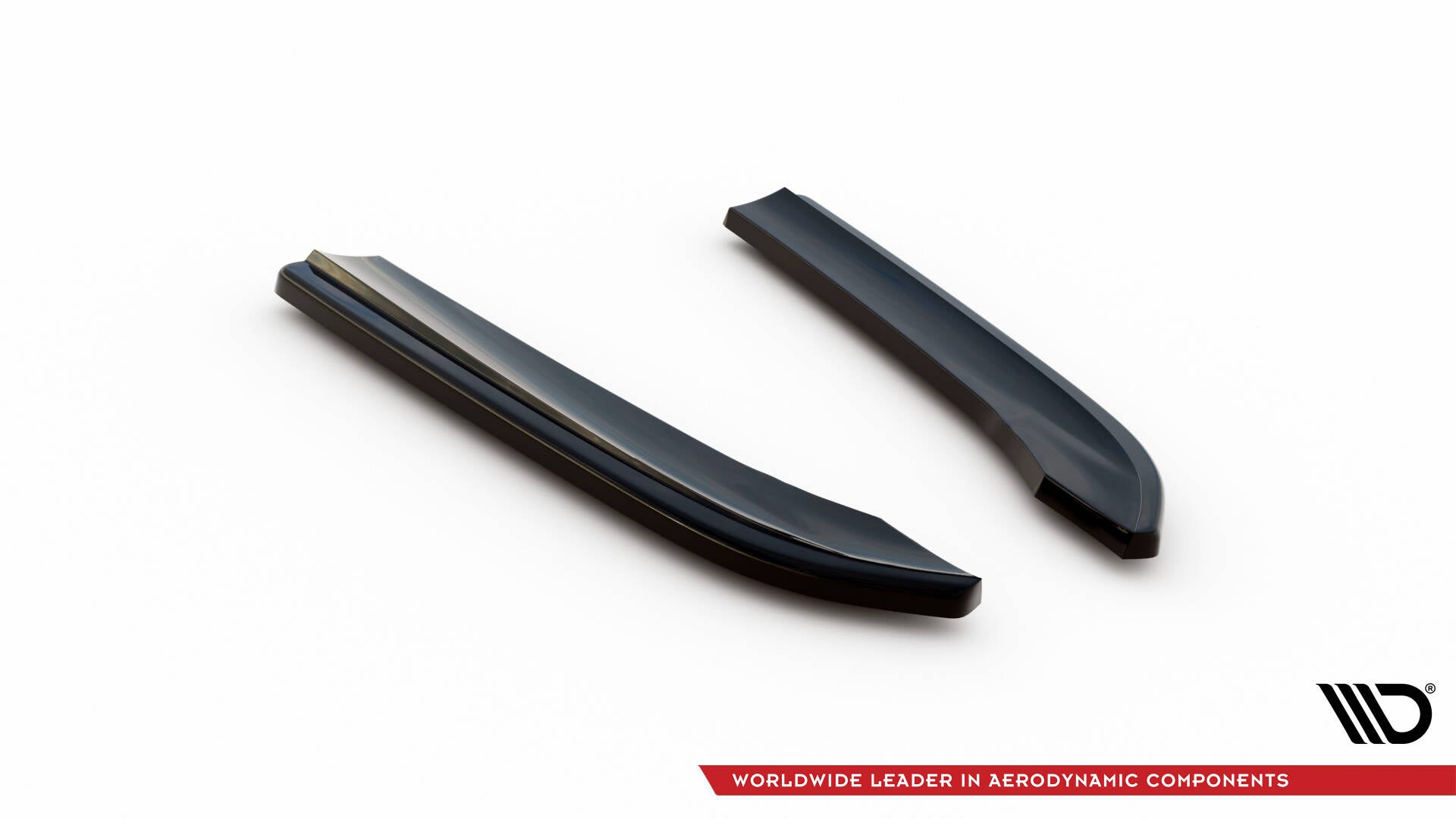 Maxton Design Heck Ansatz Flaps Diffusor passend für VW Passat Variant B7 schwarz Hochglanz