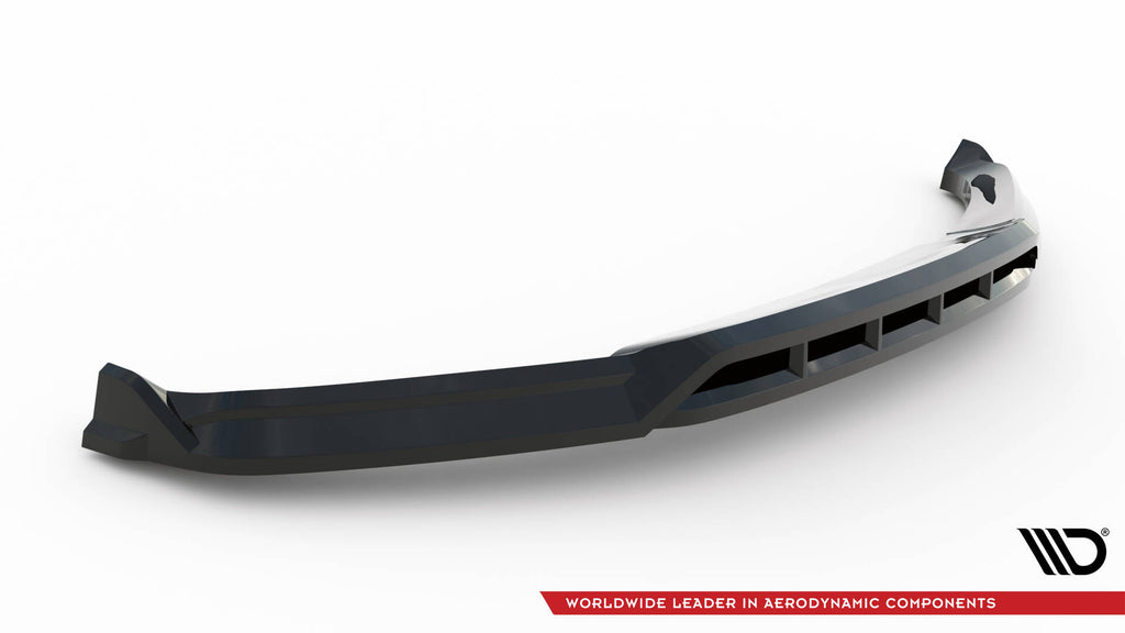 Maxton Design Street+ Spoilerlippe Front Ansatz passend für Rolls Royce Cullinan schwarz Hochglanz