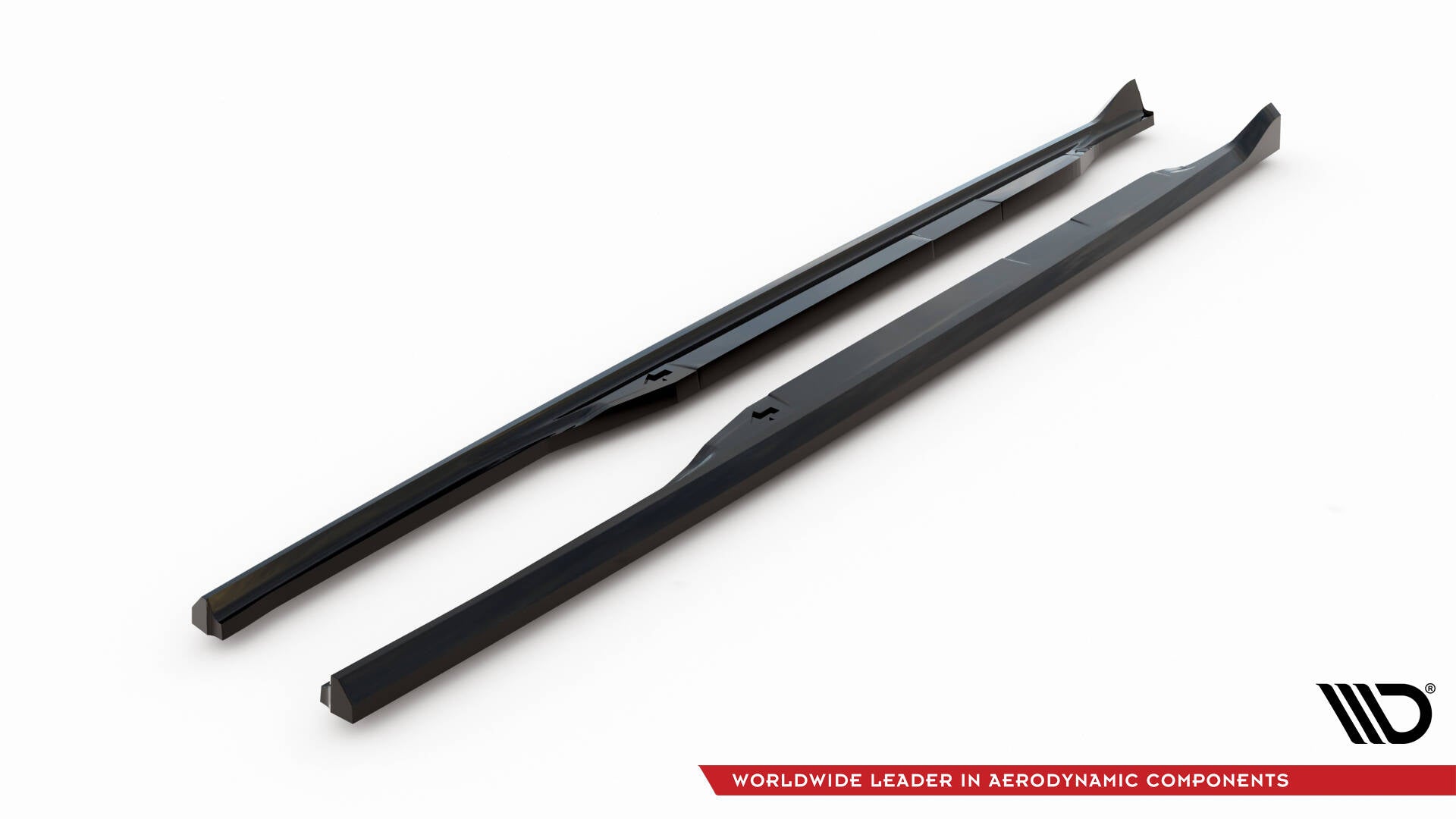 Maxton Design Street+ Seitenschweller Leisten passend für Land Rover Range Rover Evoque HSE Dynamic Mk1 Facelift schwarz Hochglanz