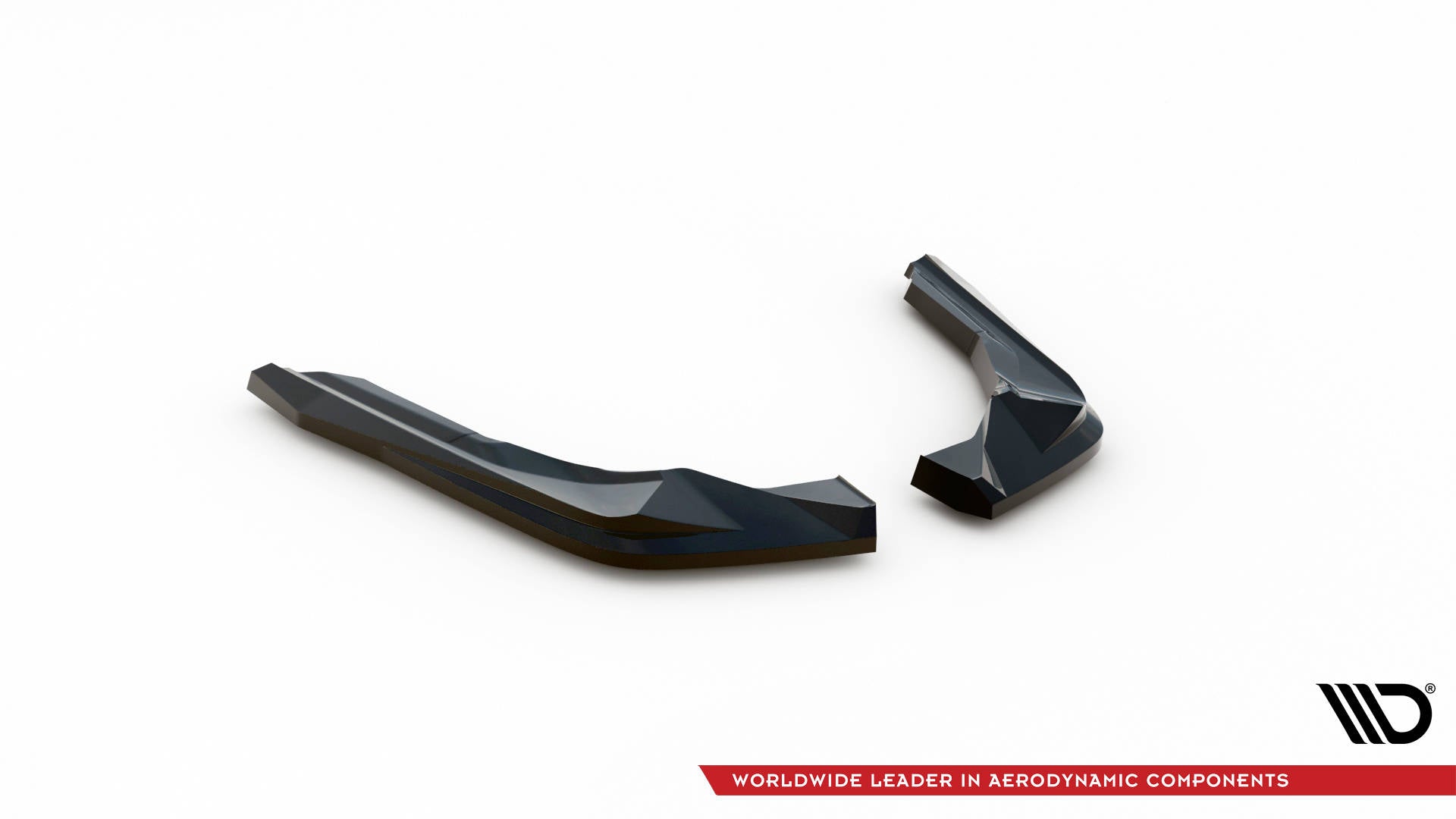 Maxton Design Heck Ansatz Flaps Diffusor V.1 passend für BMW M2 G87 schwarz Hochglanz