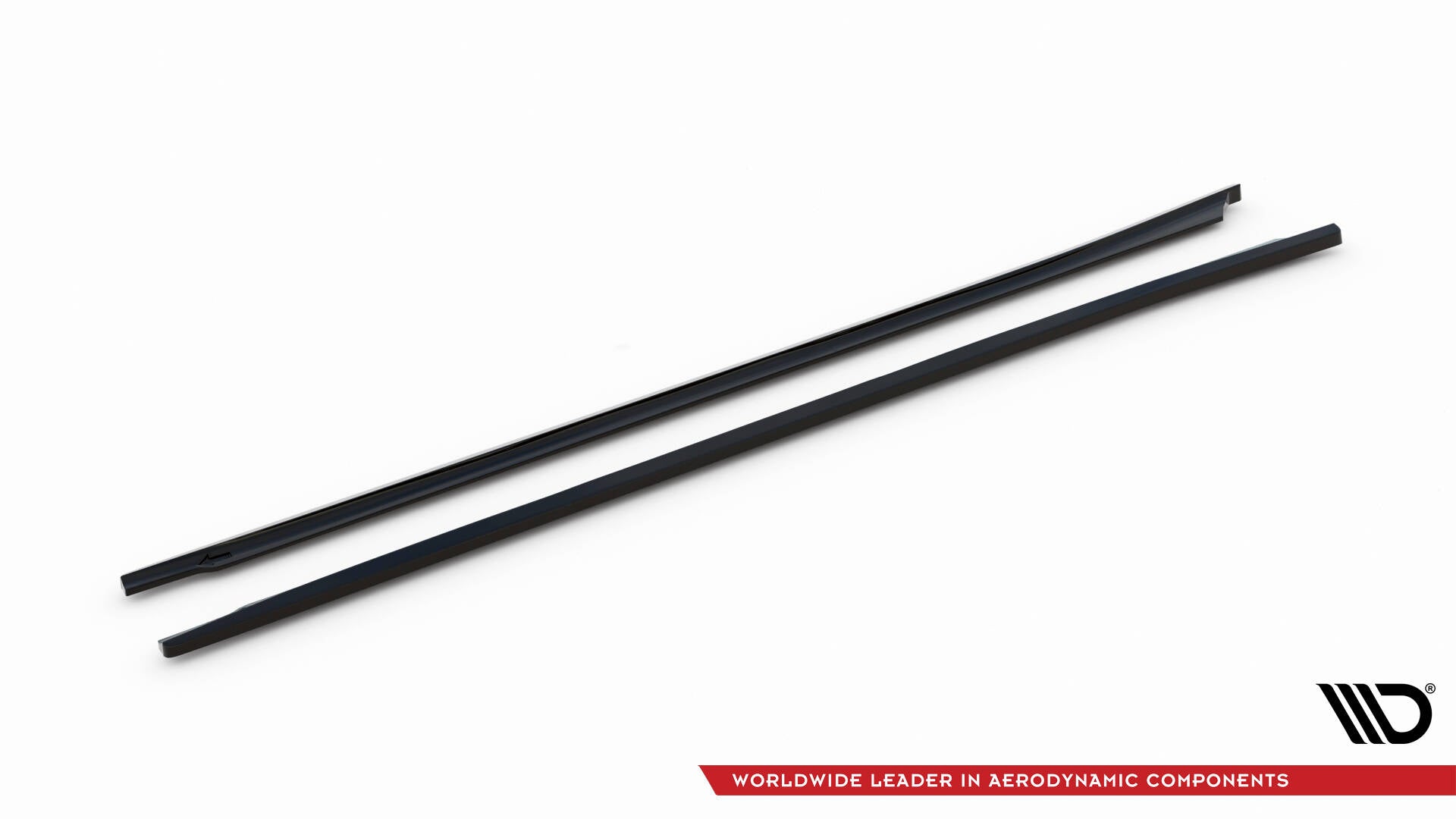 Maxton Design Street+ Seitenschweller Leisten passend für Mazda 6 Kombi Mk3 Facelift schwarz Hochglanz