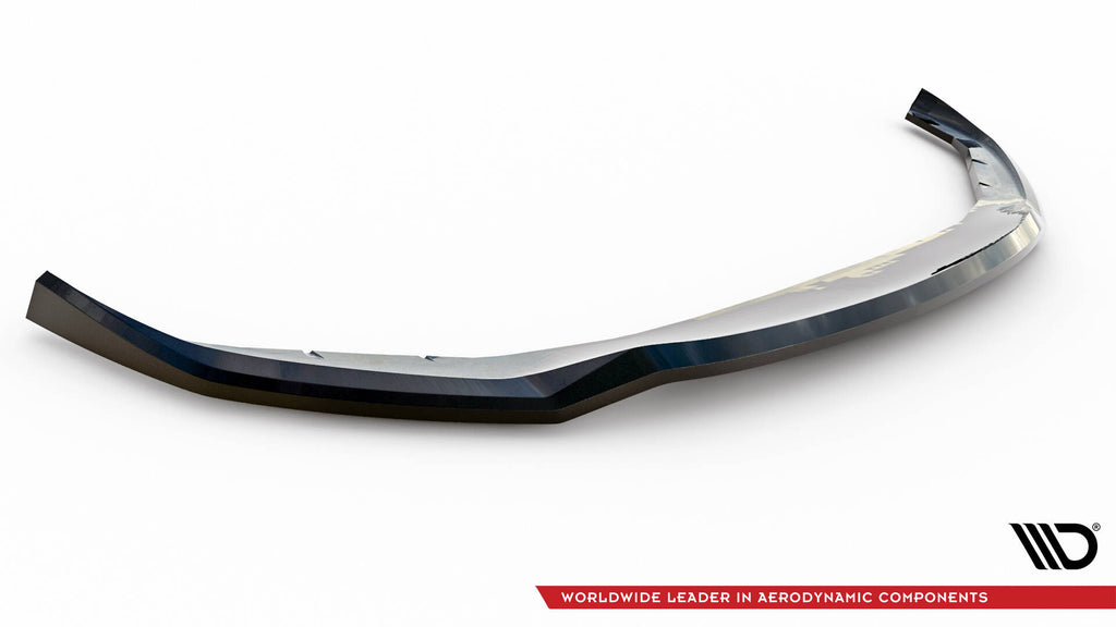Maxton Design Street+ Spoilerlippe Front Ansatz V.2 passend für BMW 5er G30 / G31 Facelift schwarz Hochglanz