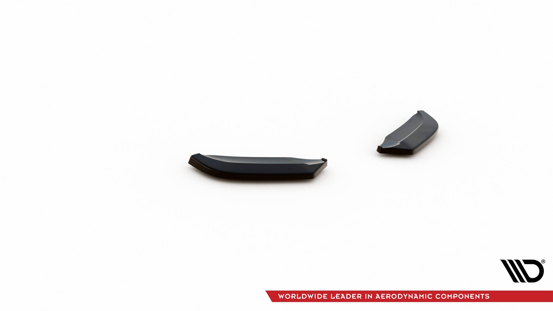 Maxton Design Heck Ansatz Flaps Diffusor passend für VW Scirocco Mk3 schwarz Hochglanz