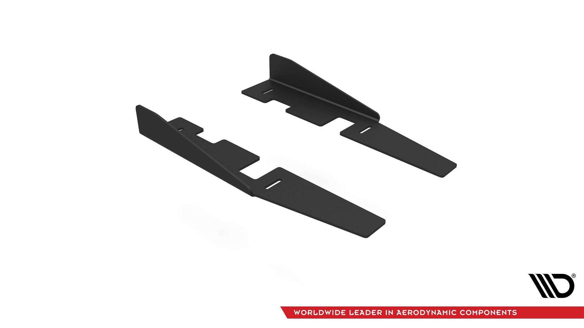 Maxton Design Seitenschweller Flaps passend für Seat Leon FR Mk4 schwarz Hochglanz