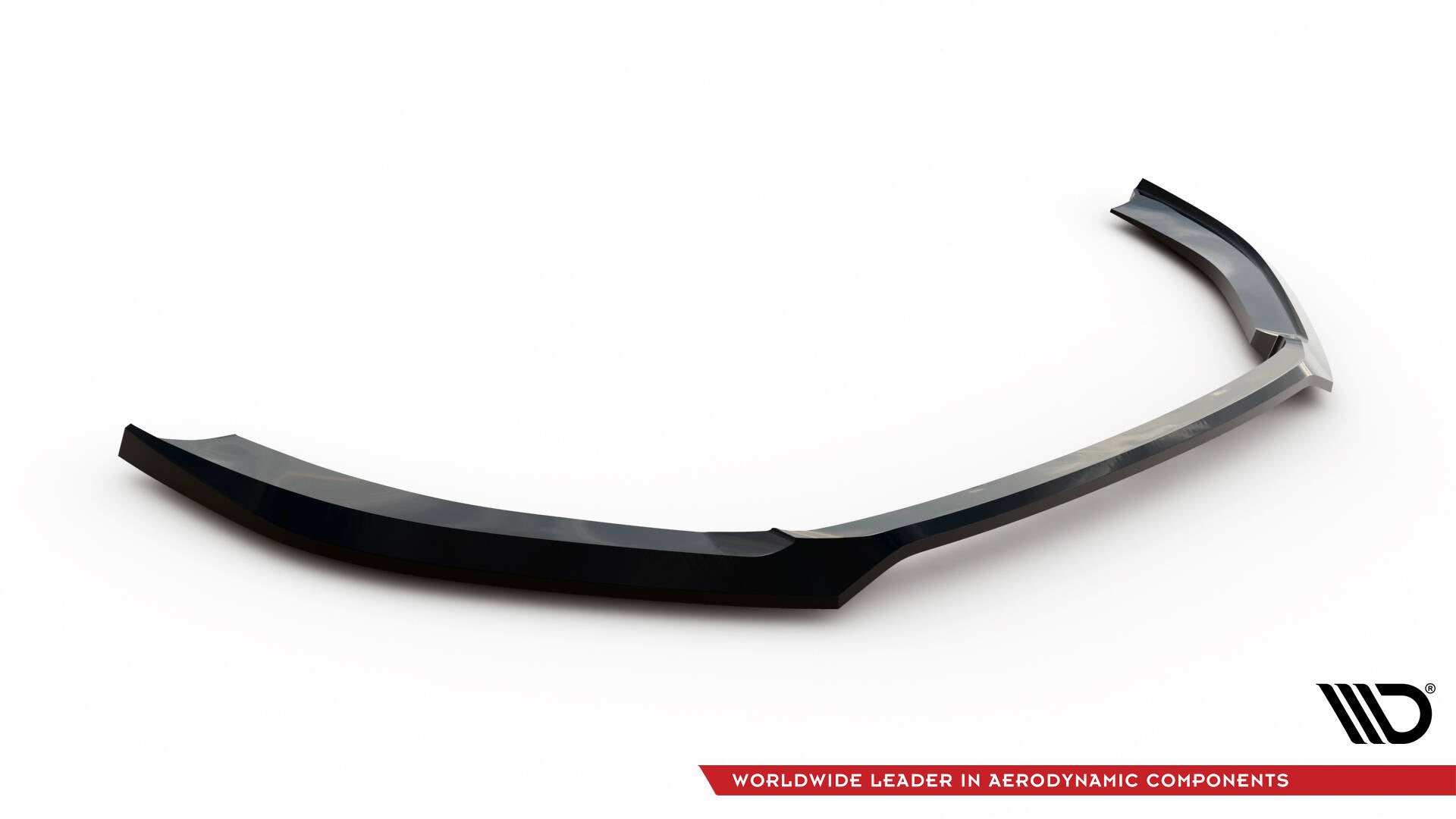Maxton Design Street+ Spoilerlippe Front Ansatz V.5 passend für Audi RS3 Limousine 8V Facelift schwarz Hochglanz