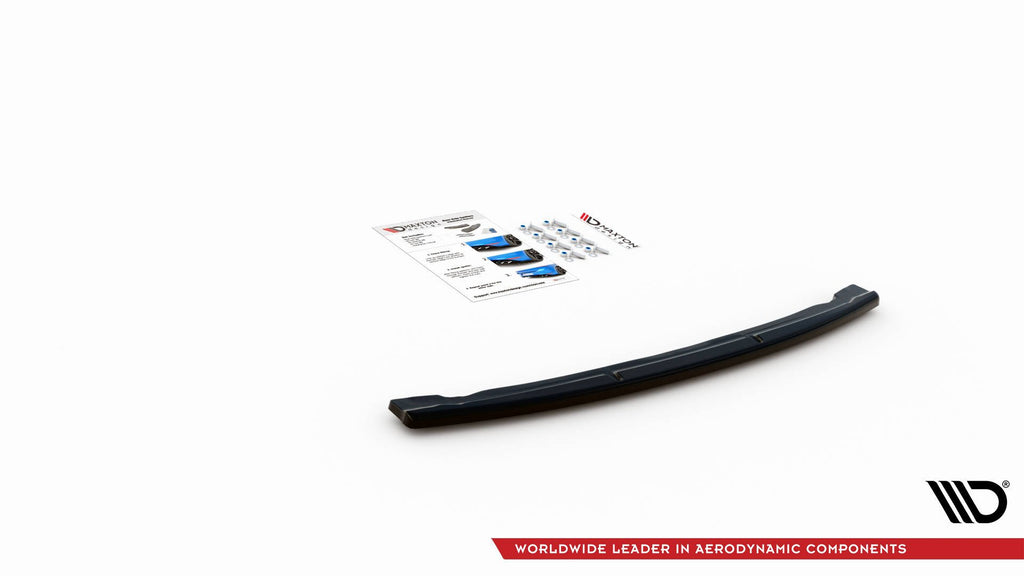 Maxton Design Heckansatz BMW 5er M-Paket Limousine / Touring G30 / G31 Facelift schwarz Hochglanz für BMW 5er G30