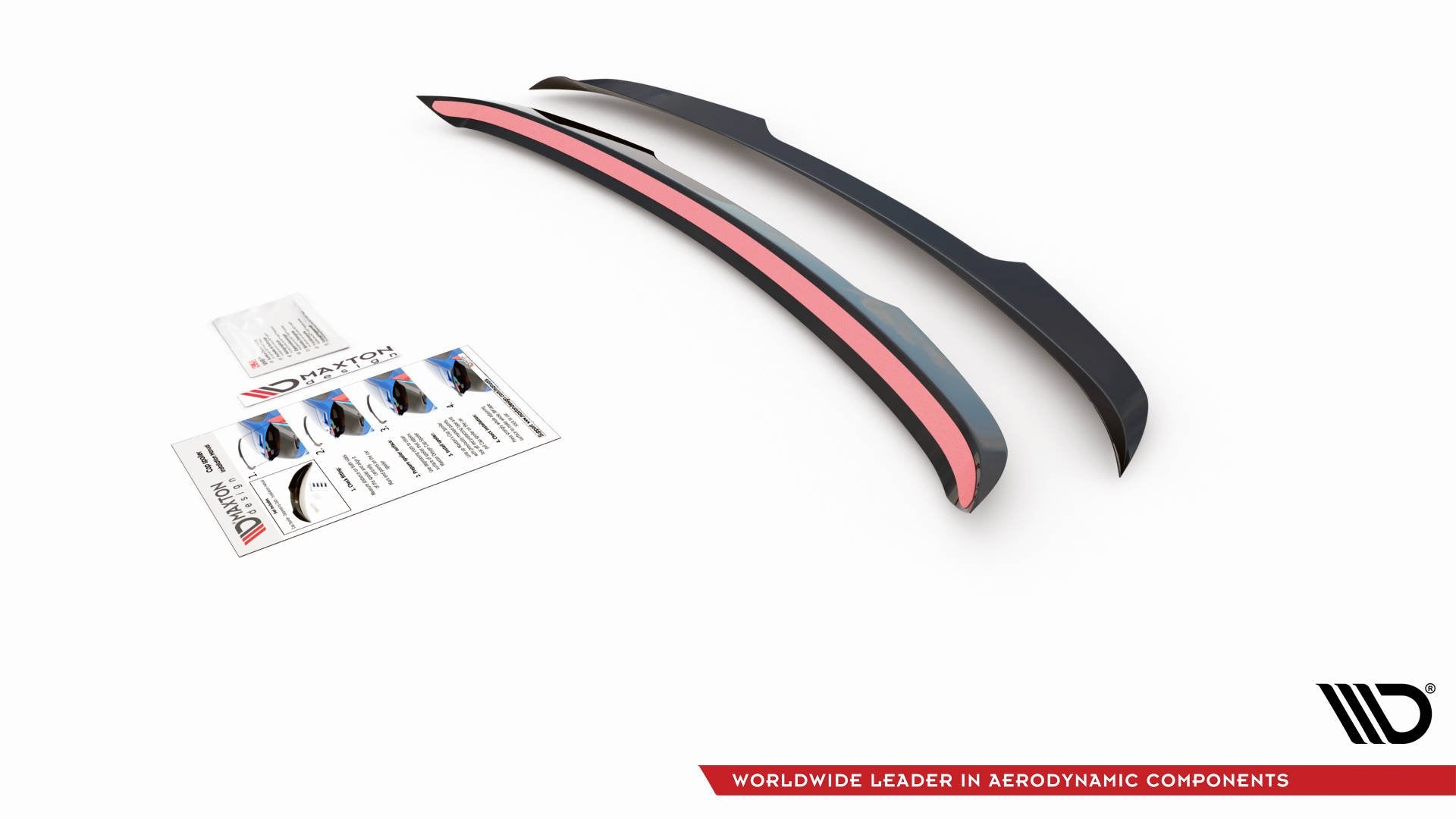 Maxton Design Spoiler CAP für Citroen DS4 schwarz matt