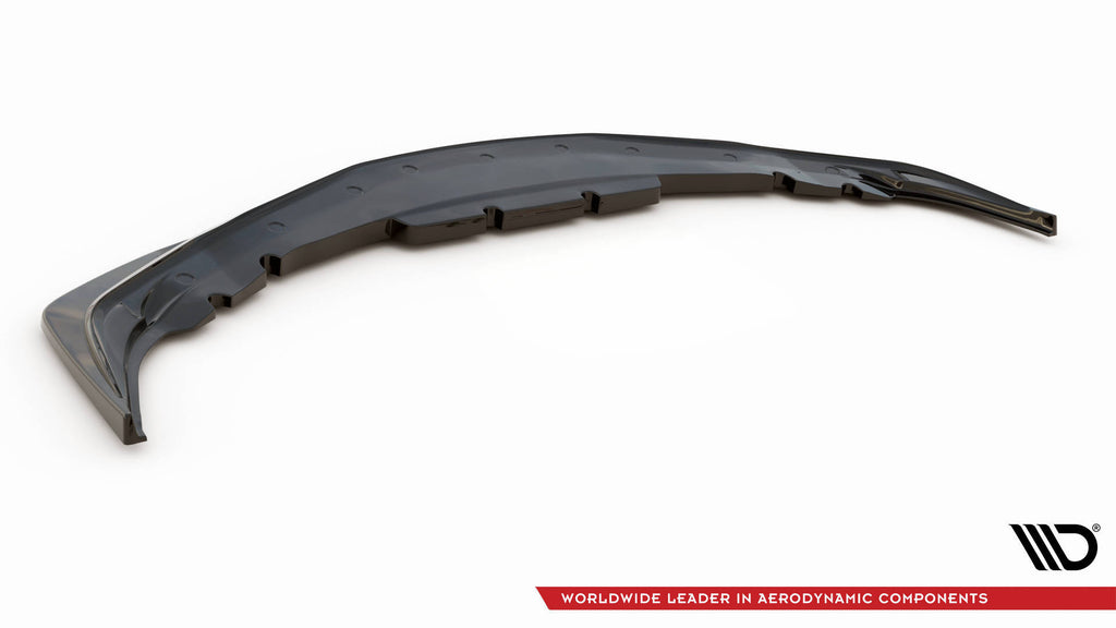 Maxton Design Street+ Spoilerlippe Front Ansatz V.1 passend für Toyota Supra Mk5 schwarz Hochglanz