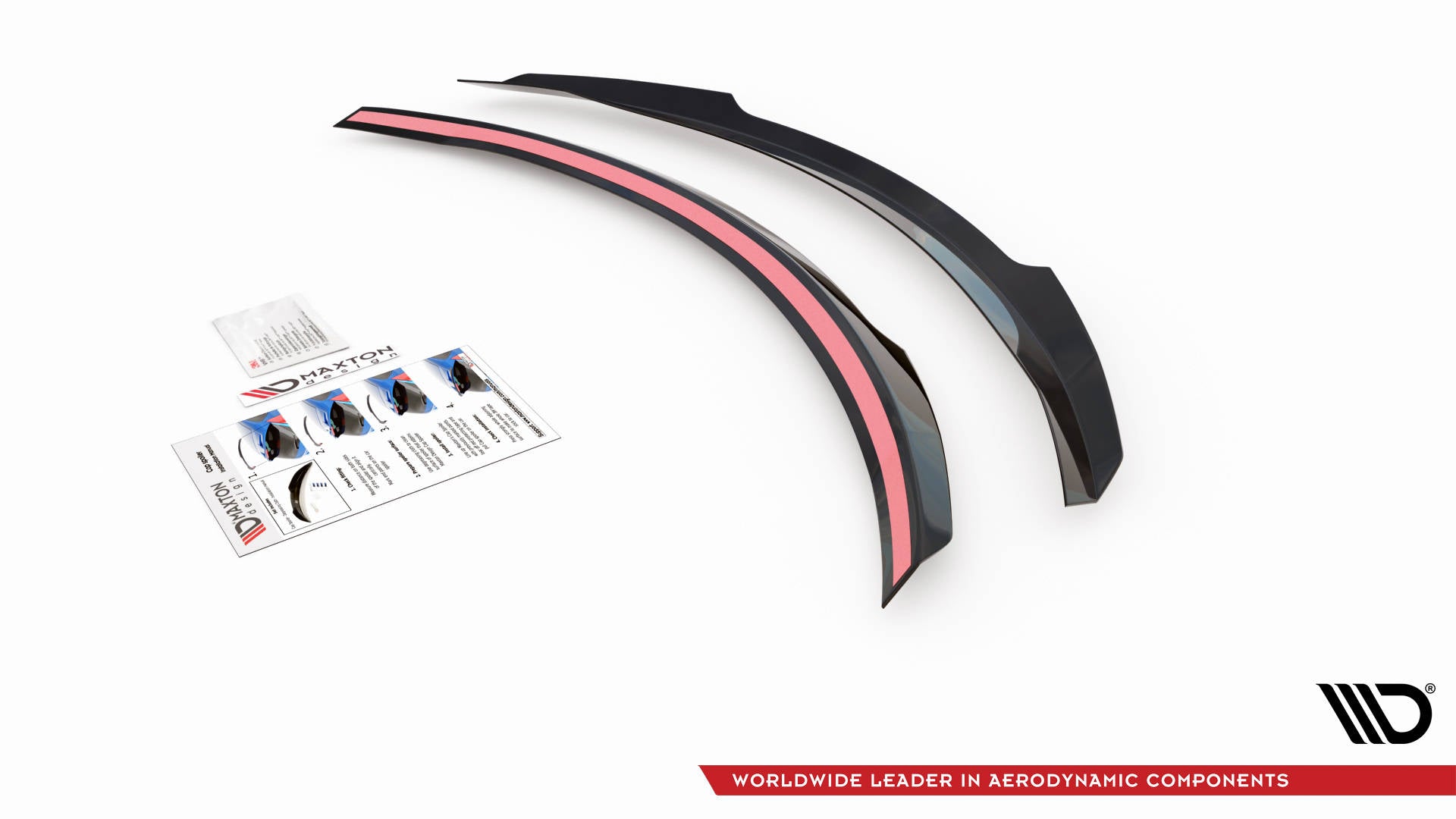 Maxton Design Spoiler CAP für Infiniti Q60 S Mk2 schwarz matt
