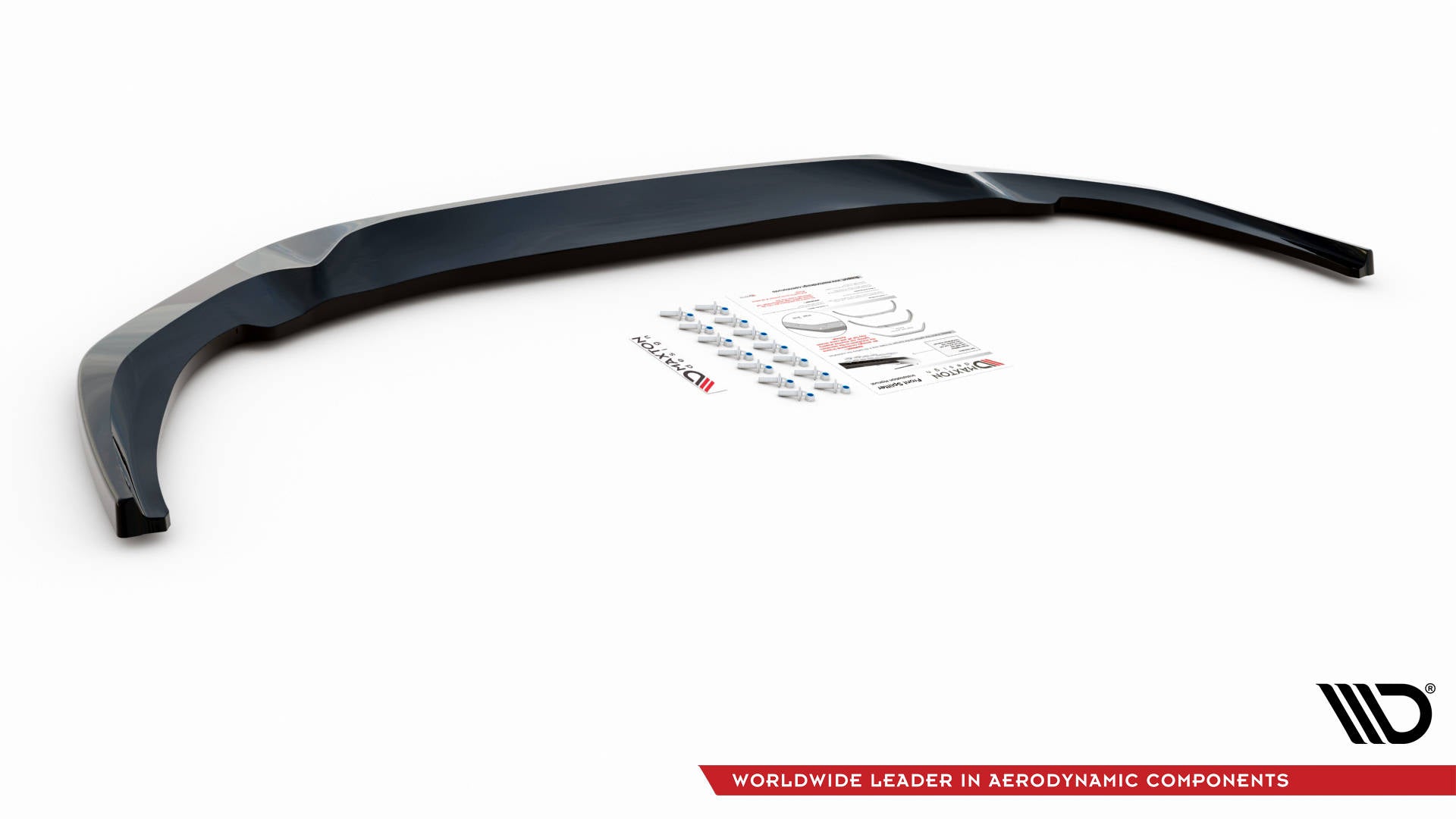 Maxton Design Street+ Spoilerlippe Front Ansatz V.2 passend für BMW Z4 M40i / M-Paket G29 schwarz Hochglanz