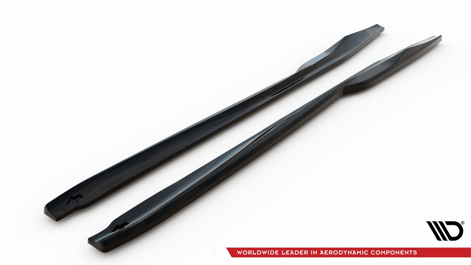 Maxton Design Street+ Seitenschweller Leisten passend für Nissan GTR R35 Facelift schwarz Hochglanz