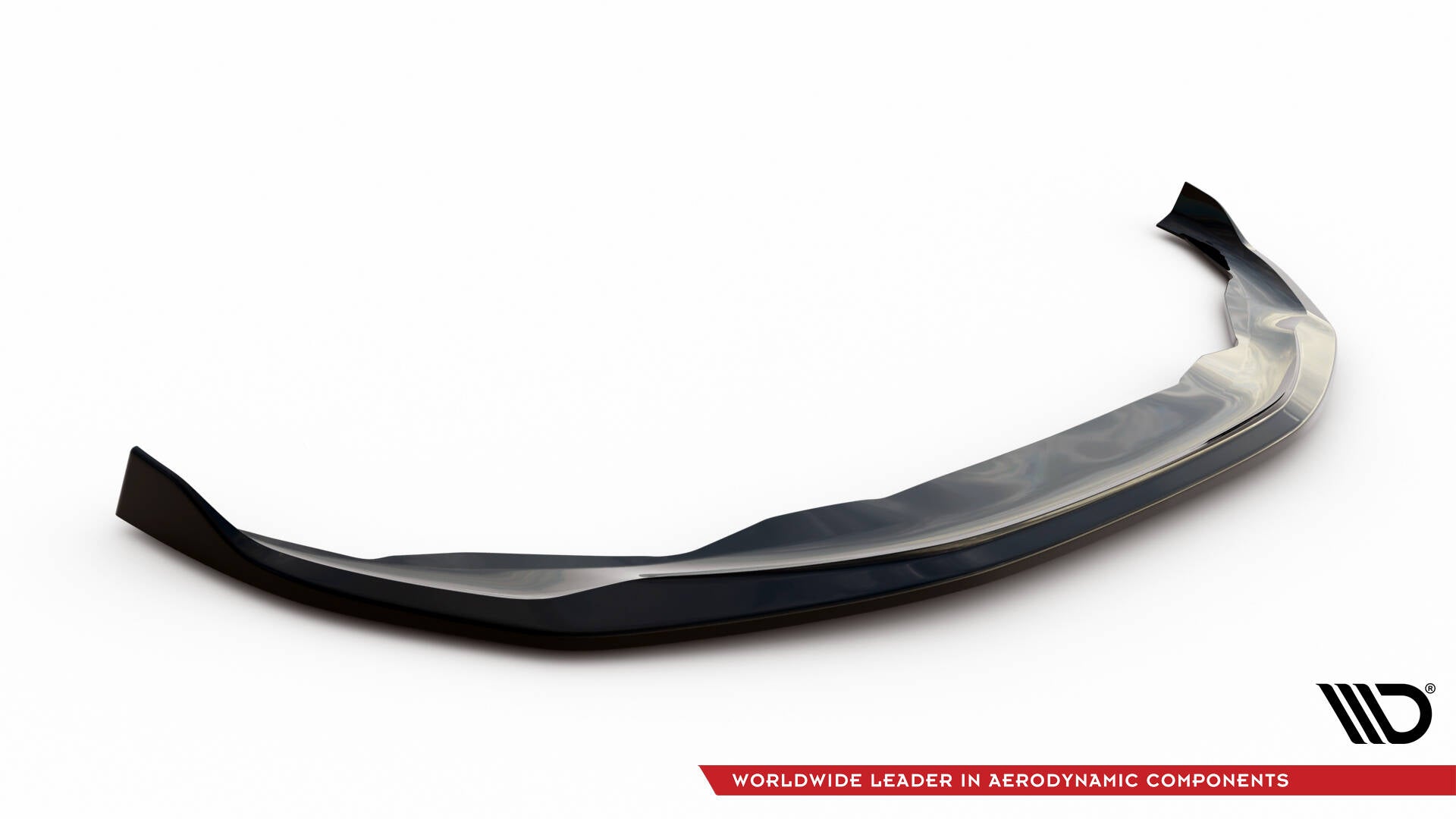 Maxton Design Street+ Spoilerlippe Front Ansatz V.4 passend für BMW 7 M-Paket G11 / G12 Facelift schwarz Hochglanz