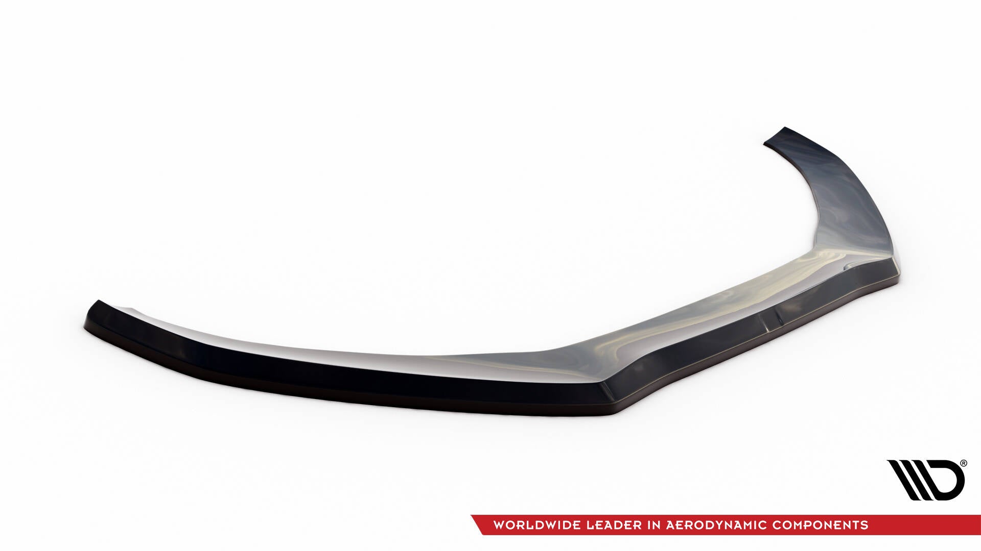 Maxton Design Street+ Spoilerlippe Front Ansatz V.1 passend für Audi A4 S-Line / S4 B8 Facelift schwarz Hochglanz