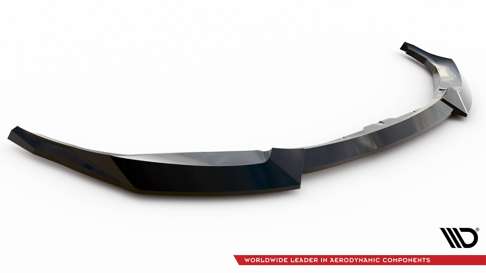 Maxton Design Street+ Spoilerlippe Front Ansatz V.2 passend für BMW M2 G87 schwarz Hochglanz