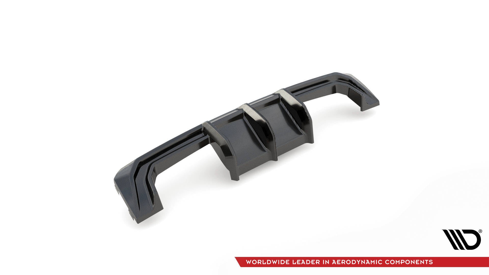 Maxton Design Prepreg Carbon Fiber Diffusor Heck Ansatz passend für BMW M3 Limousine / Touring G80 / G81