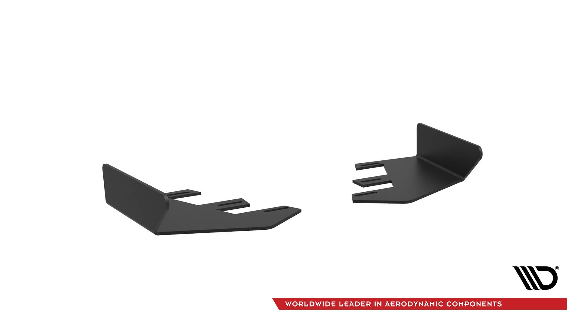 Maxton Design Hintere Seiten Flaps passend für Mercedes-AMG A35 Hatchback W177 schwarz Hochglanz