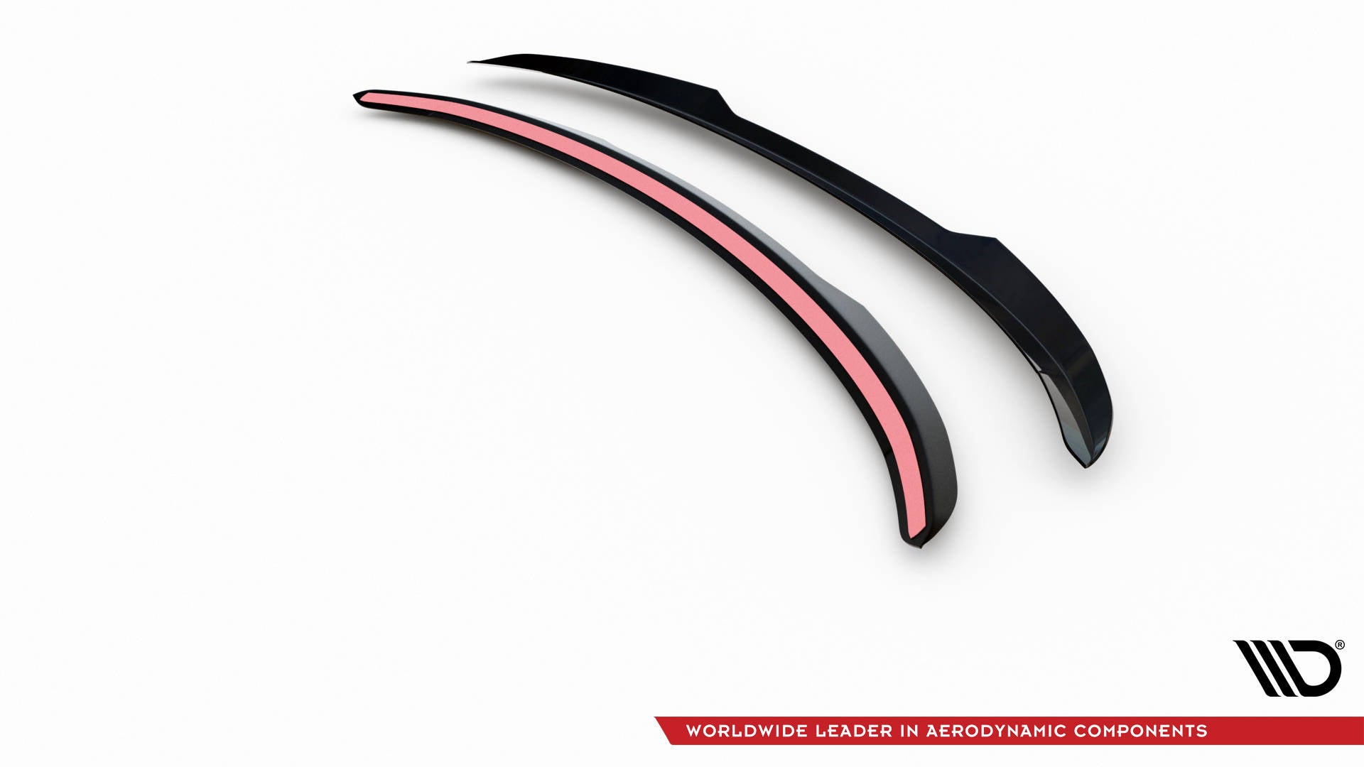Maxton Design Niedriger Spoiler CAP passend für Kia EV6 Mk1 schwarz Hochglanz