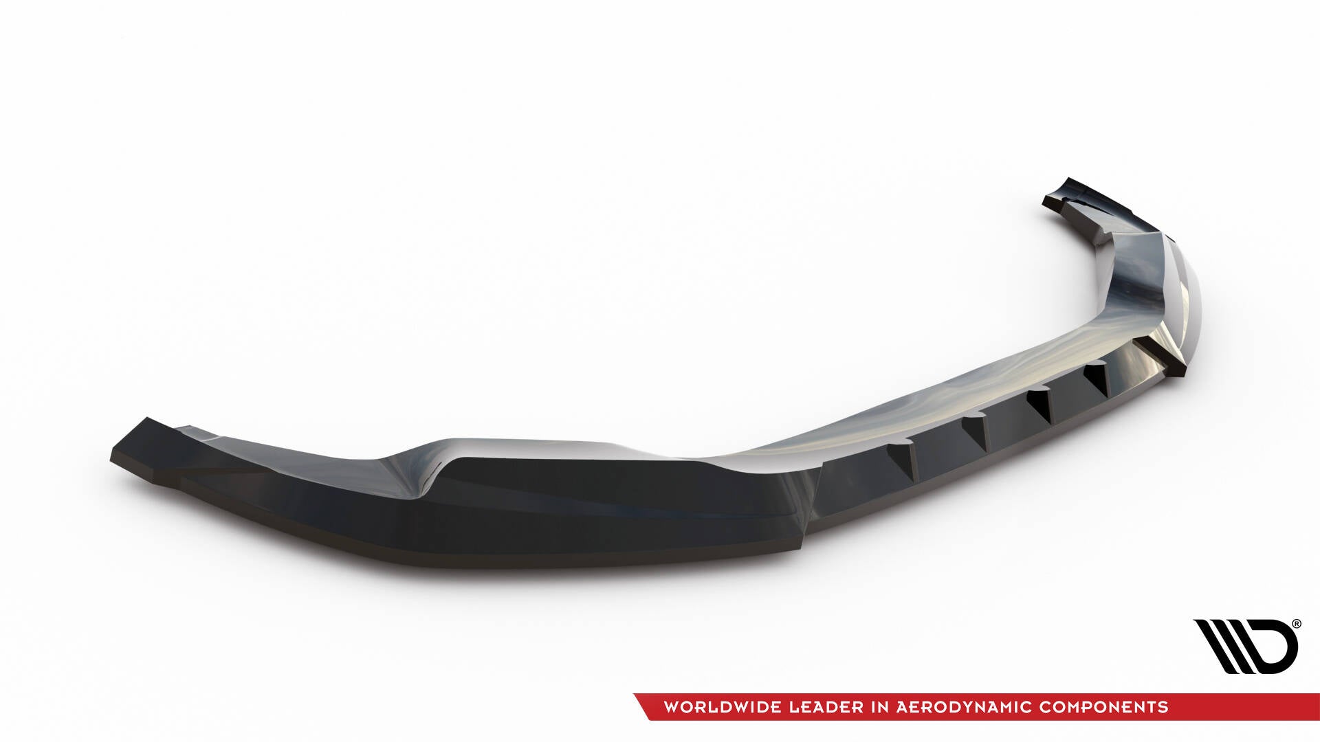 Maxton Design Street+ Spoilerlippe Front Ansatz passend für V.1 BMW X4 M F98 schwarz Hochglanz