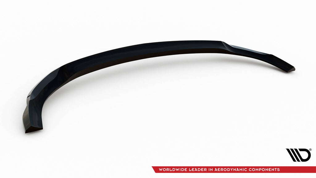 Maxton Design Street+ Spoilerlippe Front Ansatz V.1 passend für Mercedes-Benz CLE AMG-Line C236 schwarz Hochglanz