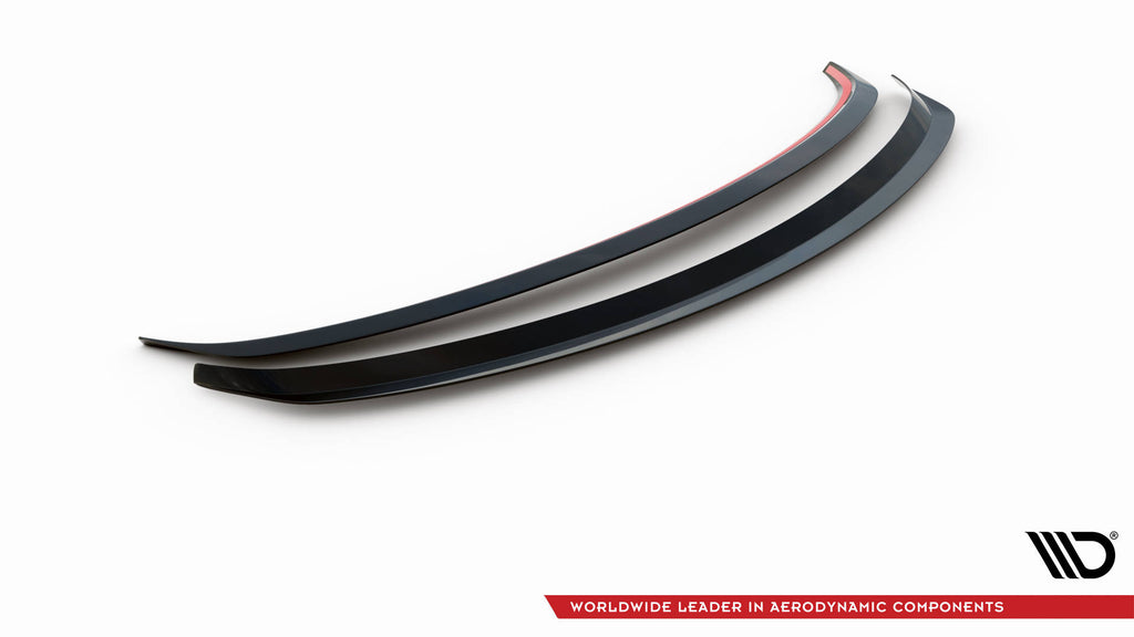 Maxton Design Spoiler CAP passend für Mazda 3 BN (Mk3) schwarz Hochglanz
