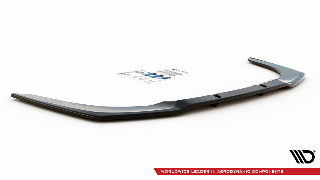 Maxton Design Street+ Mittlerer Diffusor RACE passend für BMW 8 Gran Coupe M-Paket G16 schwarz Hochglanz