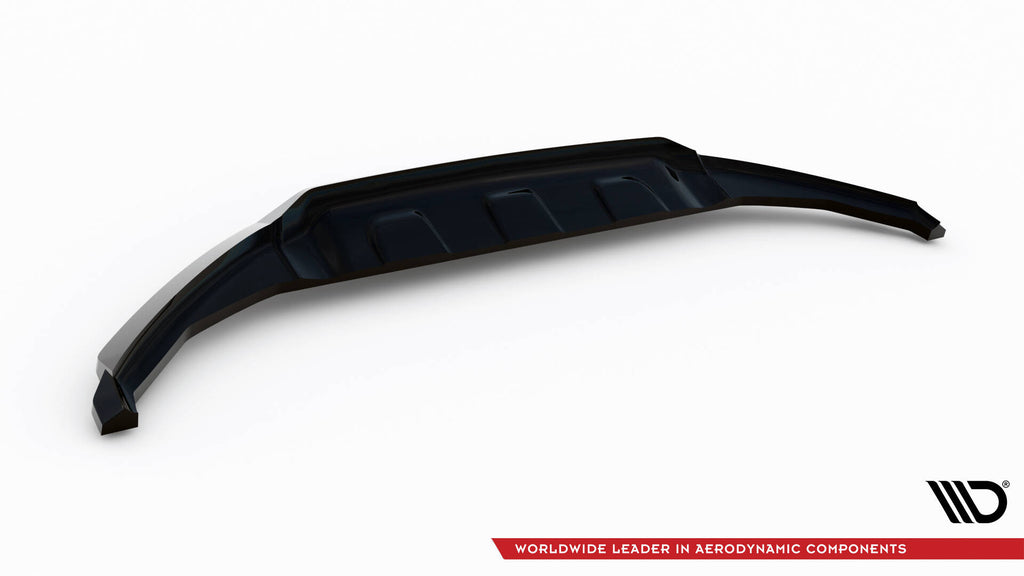 Maxton Design Street+ Spoilerlippe Front Ansatz passend für Jaguar F-Pace R-Sport X761 schwarz Hochglanz
