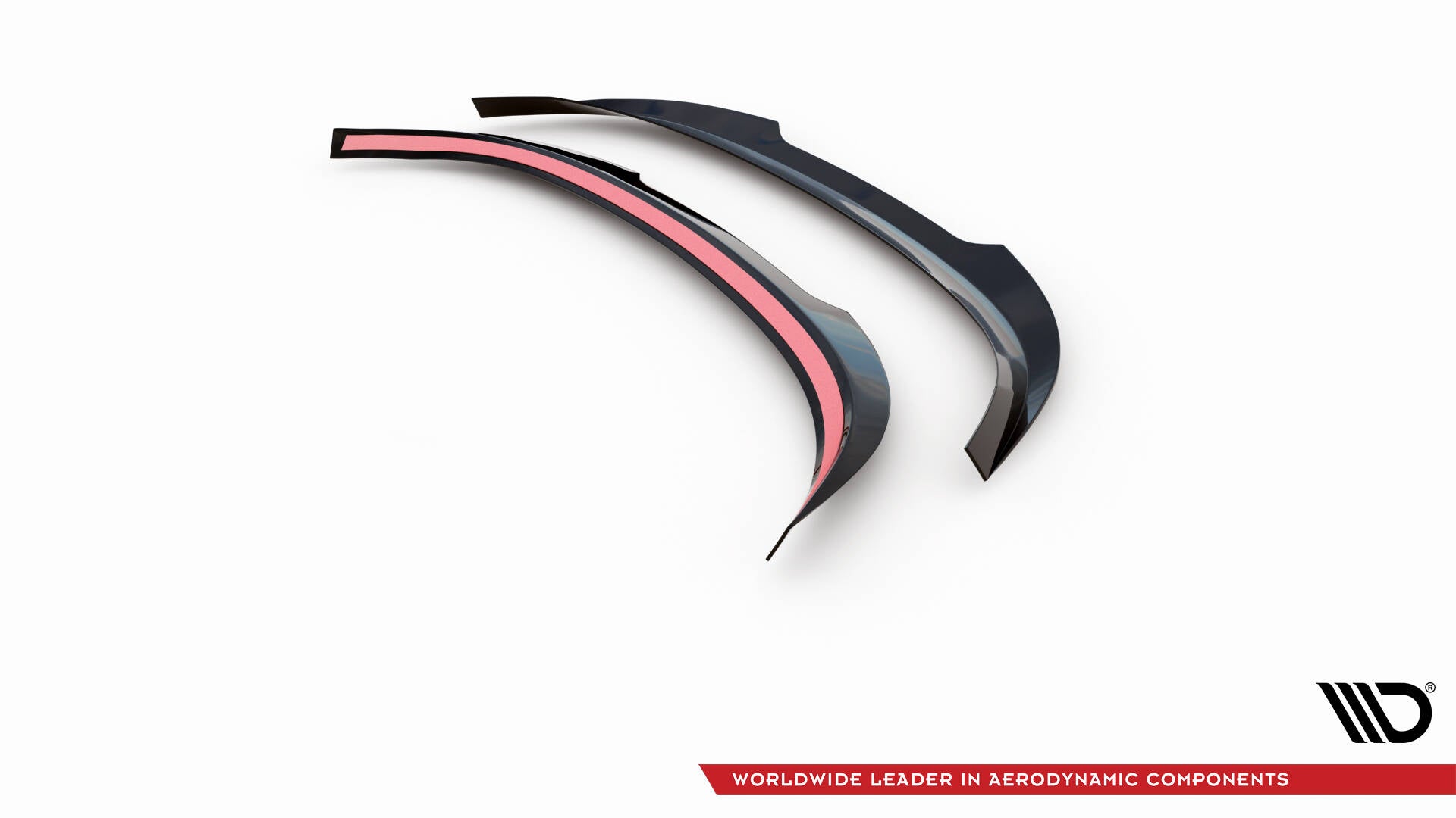 Maxton Design Spoiler CAP V.2 passend für VW Scirocco R Mk3 schwarz Hochglanz