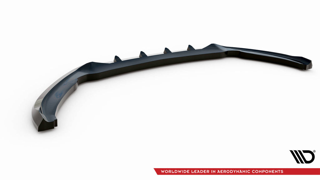 Maxton Design Street+ Spoilerlippe Front Ansatz passend für Ford Edge Sport Mk2 schwarz Hochglanz