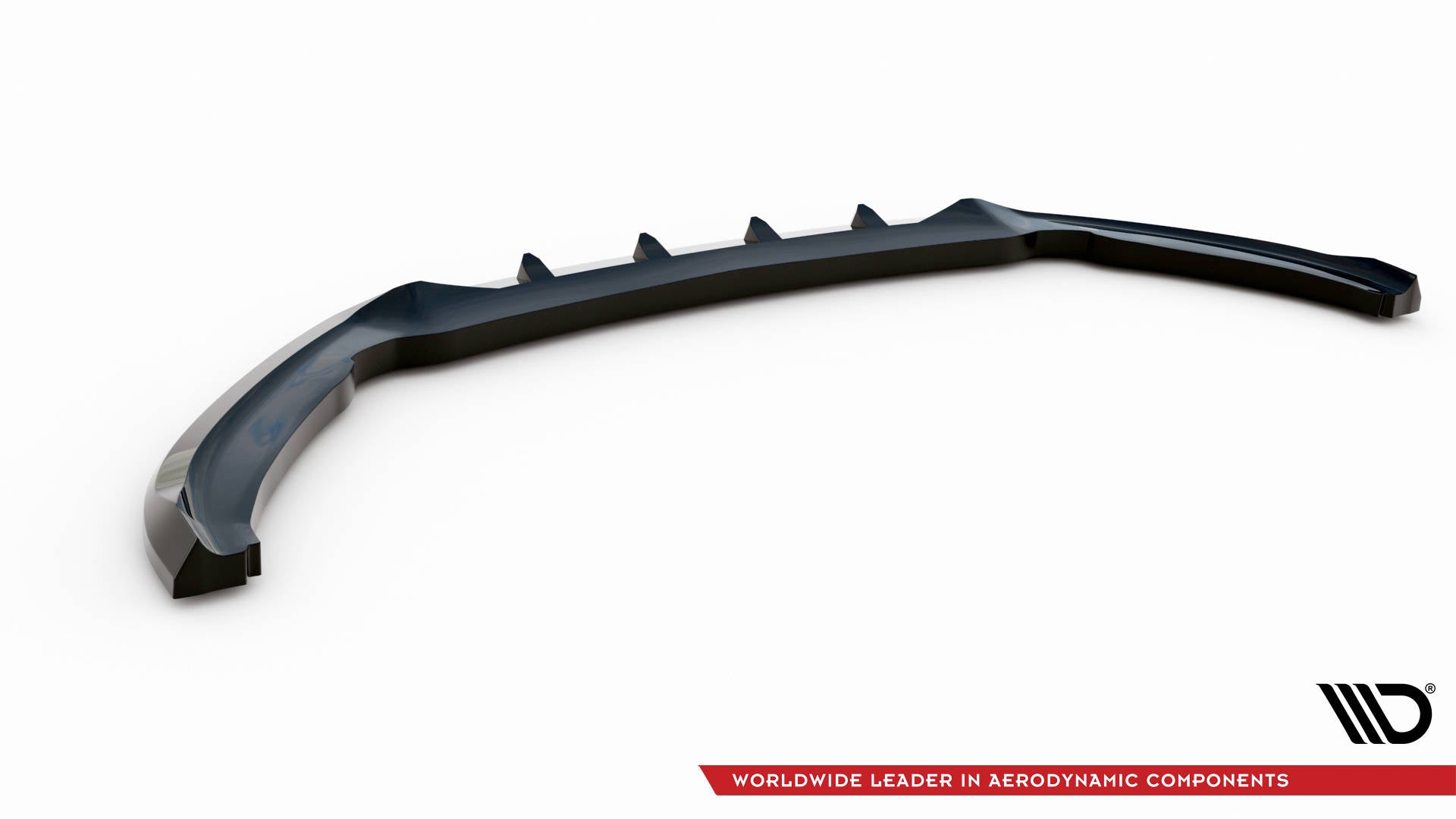 Maxton Design Street+ Spoilerlippe Front Ansatz passend für Ford Edge Sport Mk2 schwarz Hochglanz