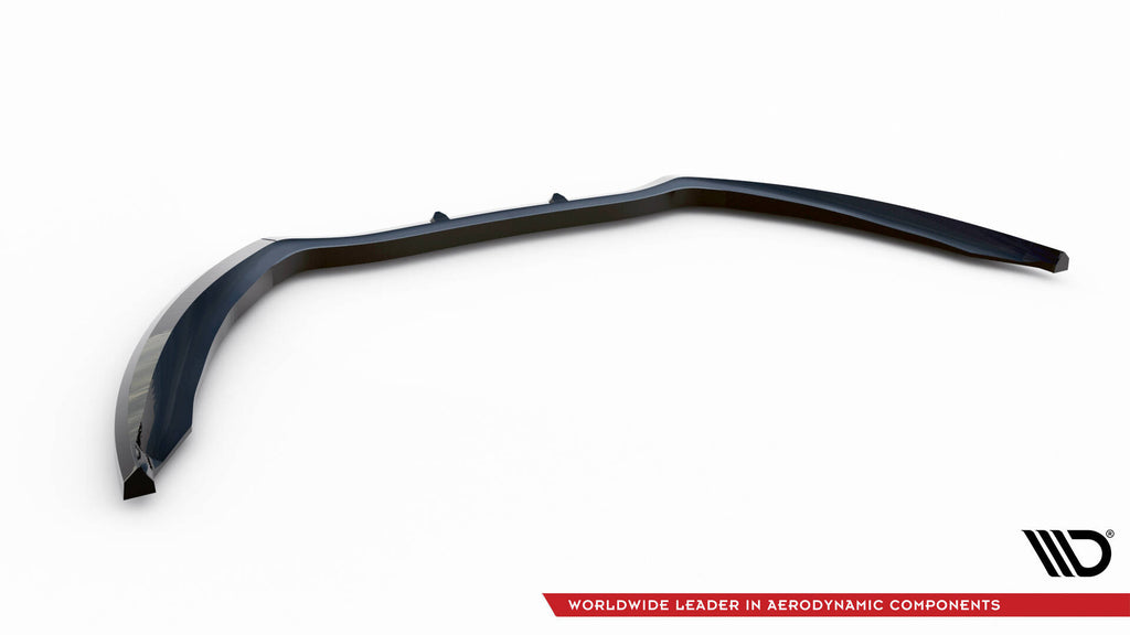 Maxton Design Street+ Spoilerlippe Front Ansatz V.1 passend für Ford Mondeo ST-Line Limousine Mk4 Facelift schwarz Hochglanz