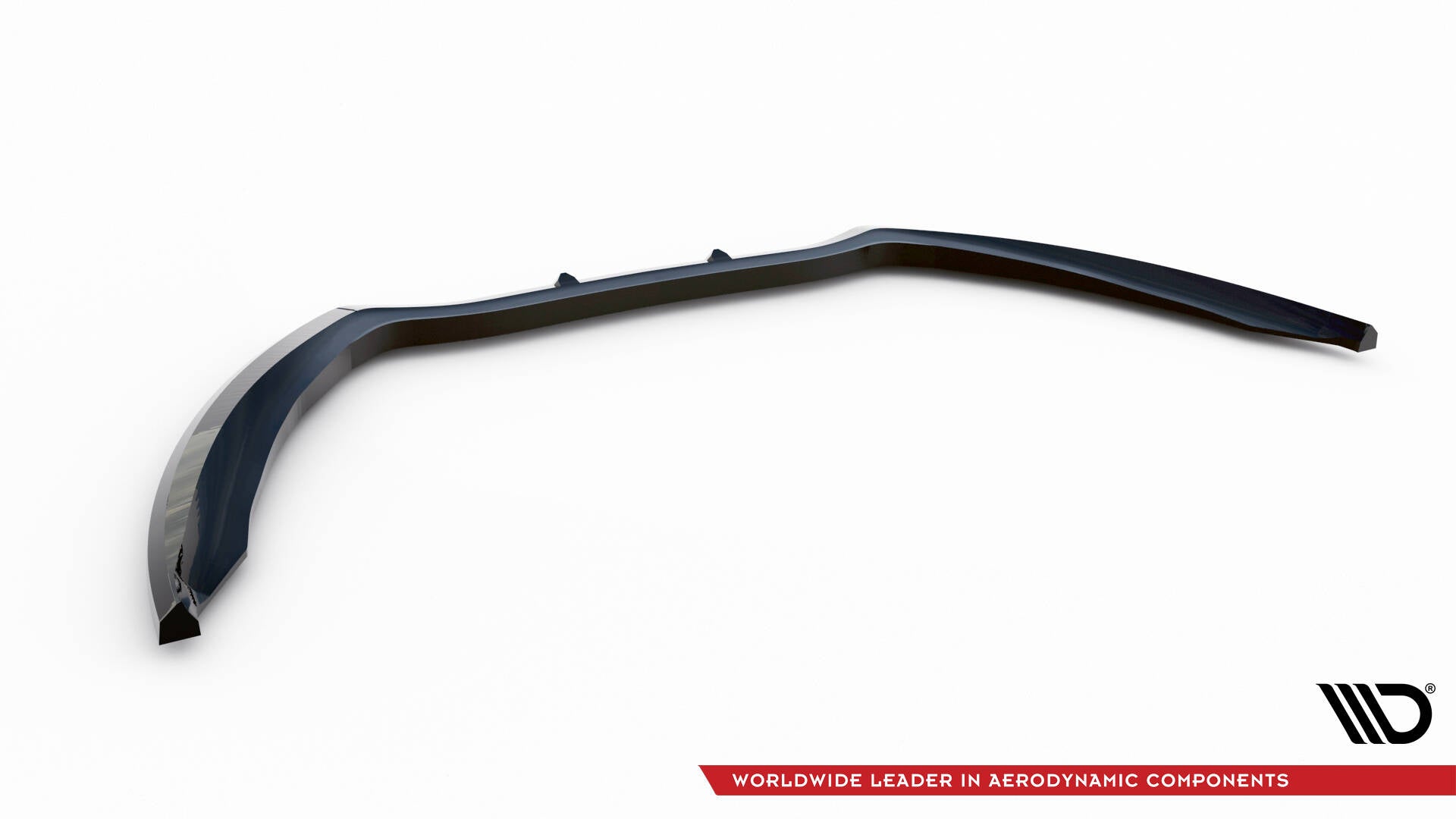 Maxton Design Street+ Spoilerlippe Front Ansatz V.1 passend für Ford Mondeo ST-Line Limousine Mk4 Facelift schwarz Hochglanz