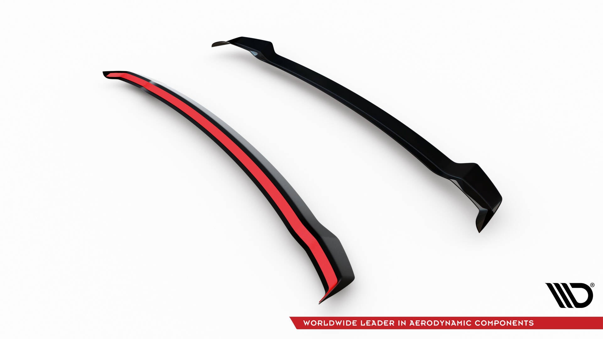 Maxton Design Spoiler CAP passend für Ford Explorer XLT Mk6 schwarz Hochglanz