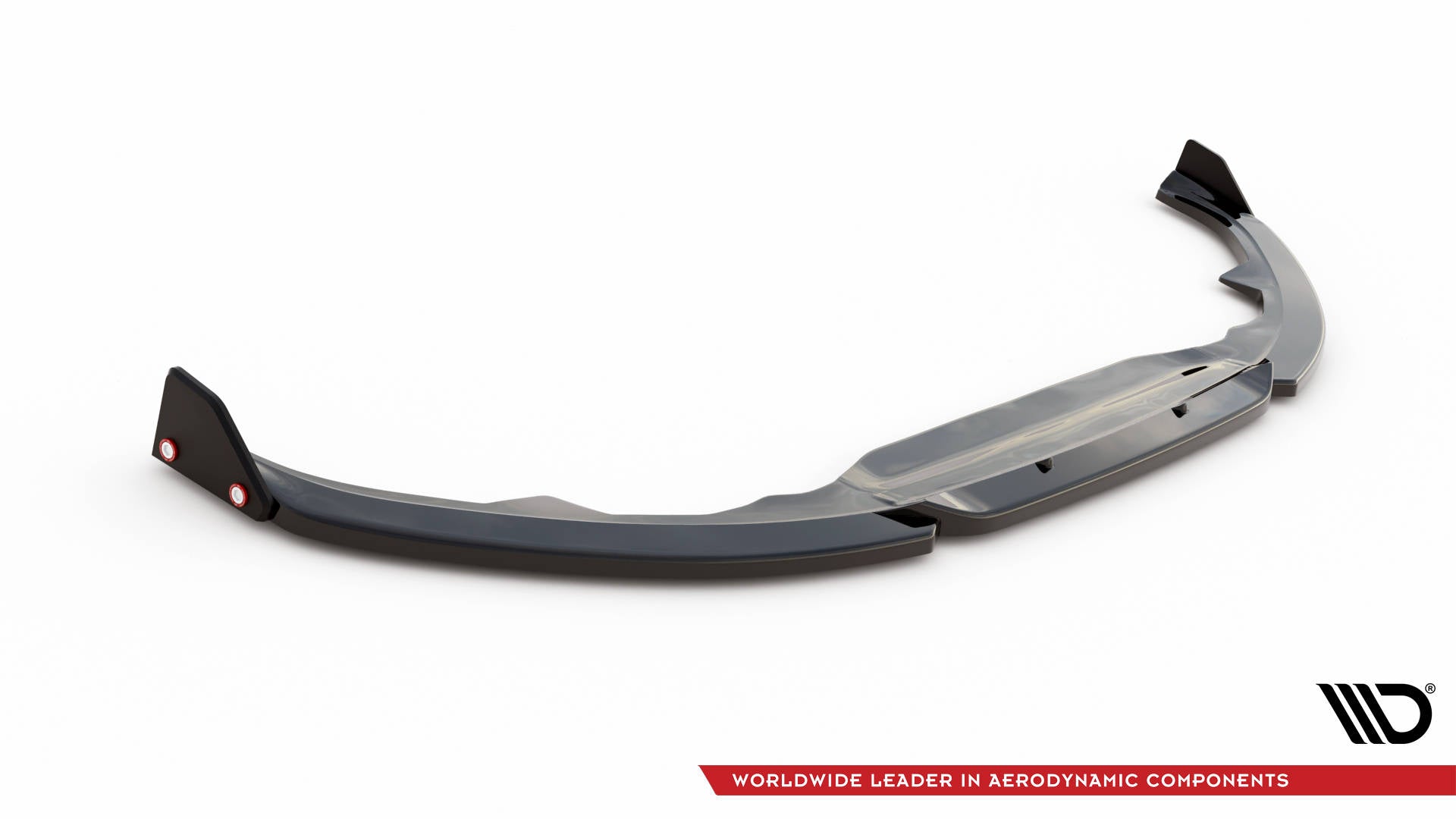 Maxton Design Street+ Spoilerlippe Front Ansatz V.1 + Flaps passend für Toyota Yaris Mk4