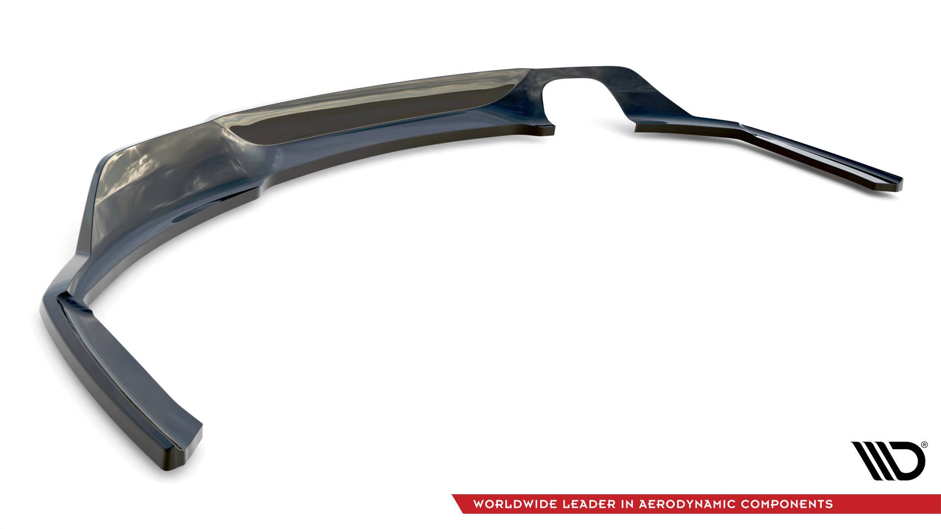 Maxton Design Street+ Mittlerer Diffusor RACE passend für BMW 2 M-Paket F22 schwarz Hochglanz