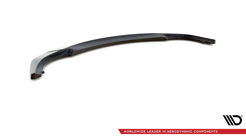 Maxton Design Street+ Spoilerlippe Front Ansatz V.2 passend für BMW 3er Coupe E46 schwarz Hochglanz