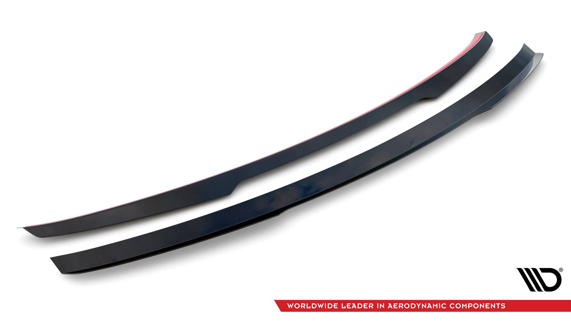 Maxton Design Niedriger Spoiler CAP V.2 passend für Audi RSQ8 Mk1 Facelift schwarz Hochglanz
