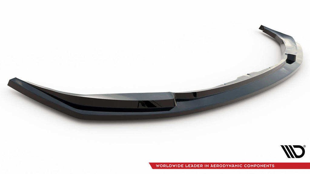 Maxton Design Street+ Spoilerlippe Front Ansatz V.4 passend für BMW M2 G87 schwarz Hochglanz